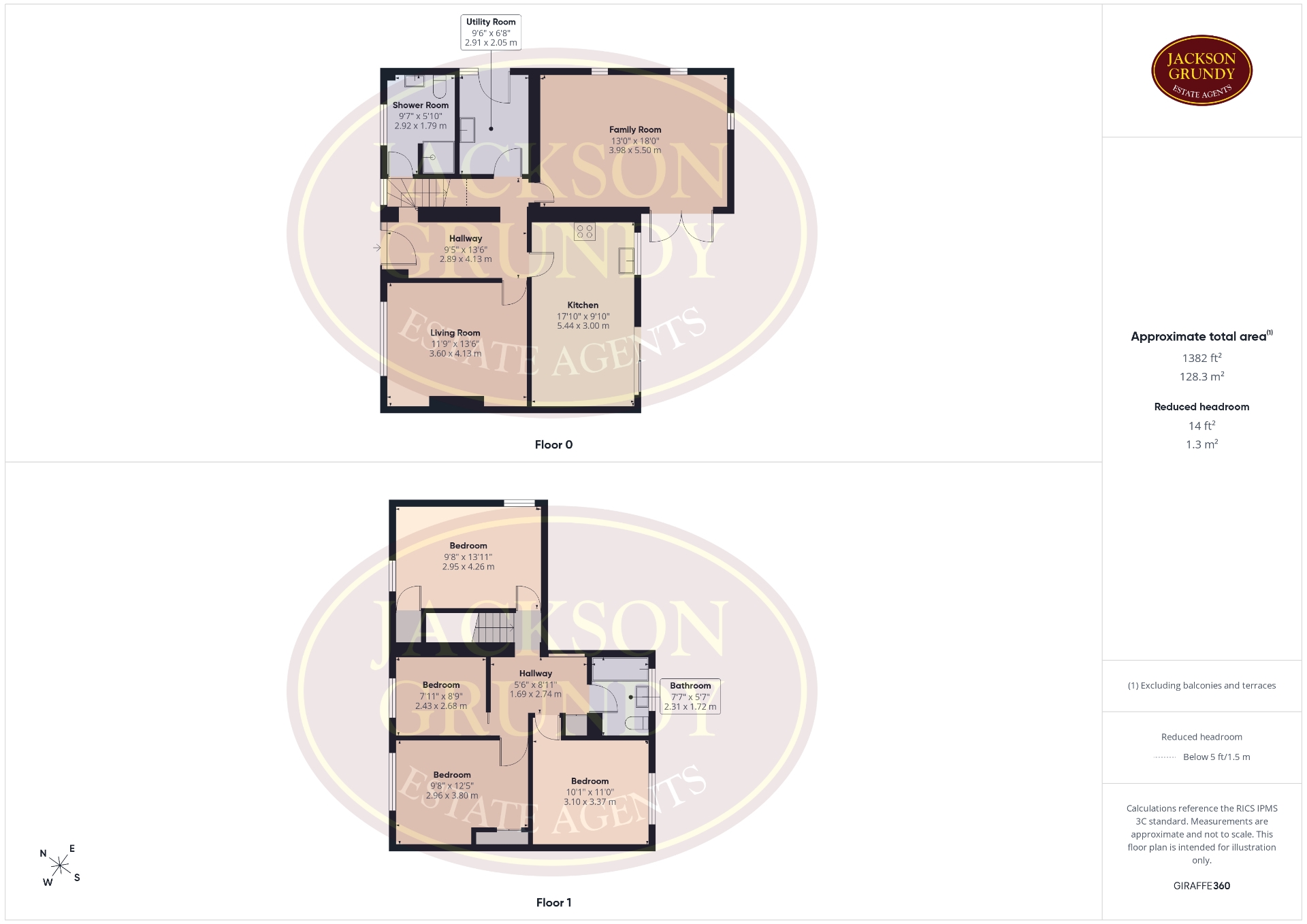 8, Bradden Close, Northampton floorplan
