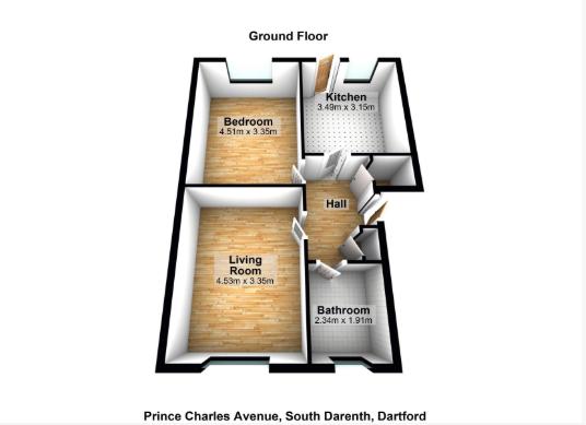 5, Prince Charles Avenue, Dartford floorplan