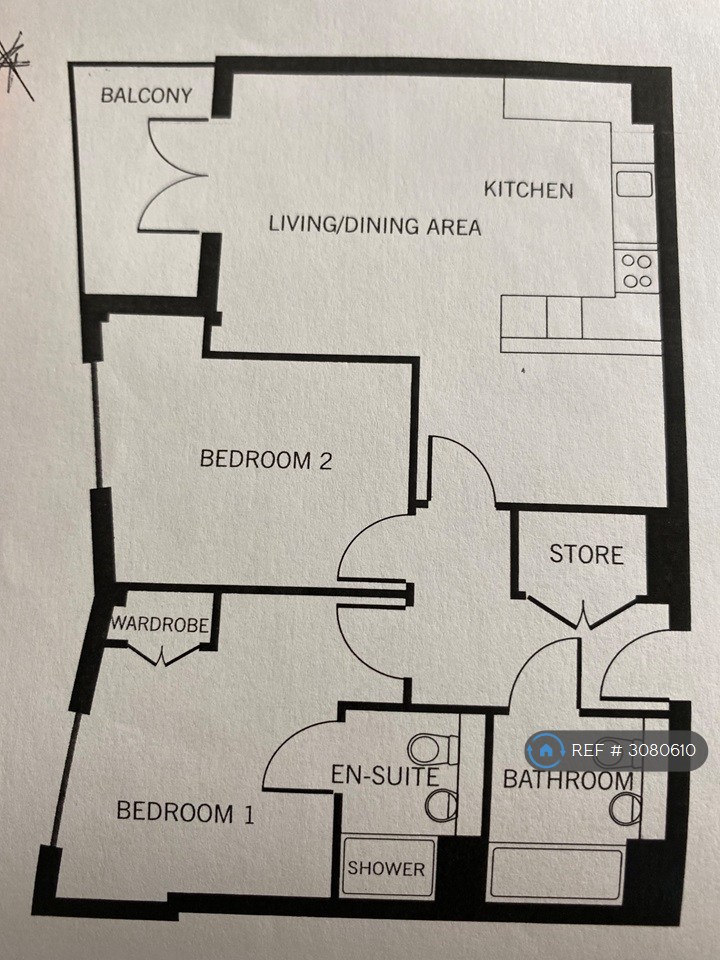 Trident Point Pinner Road, Harrow floorplan