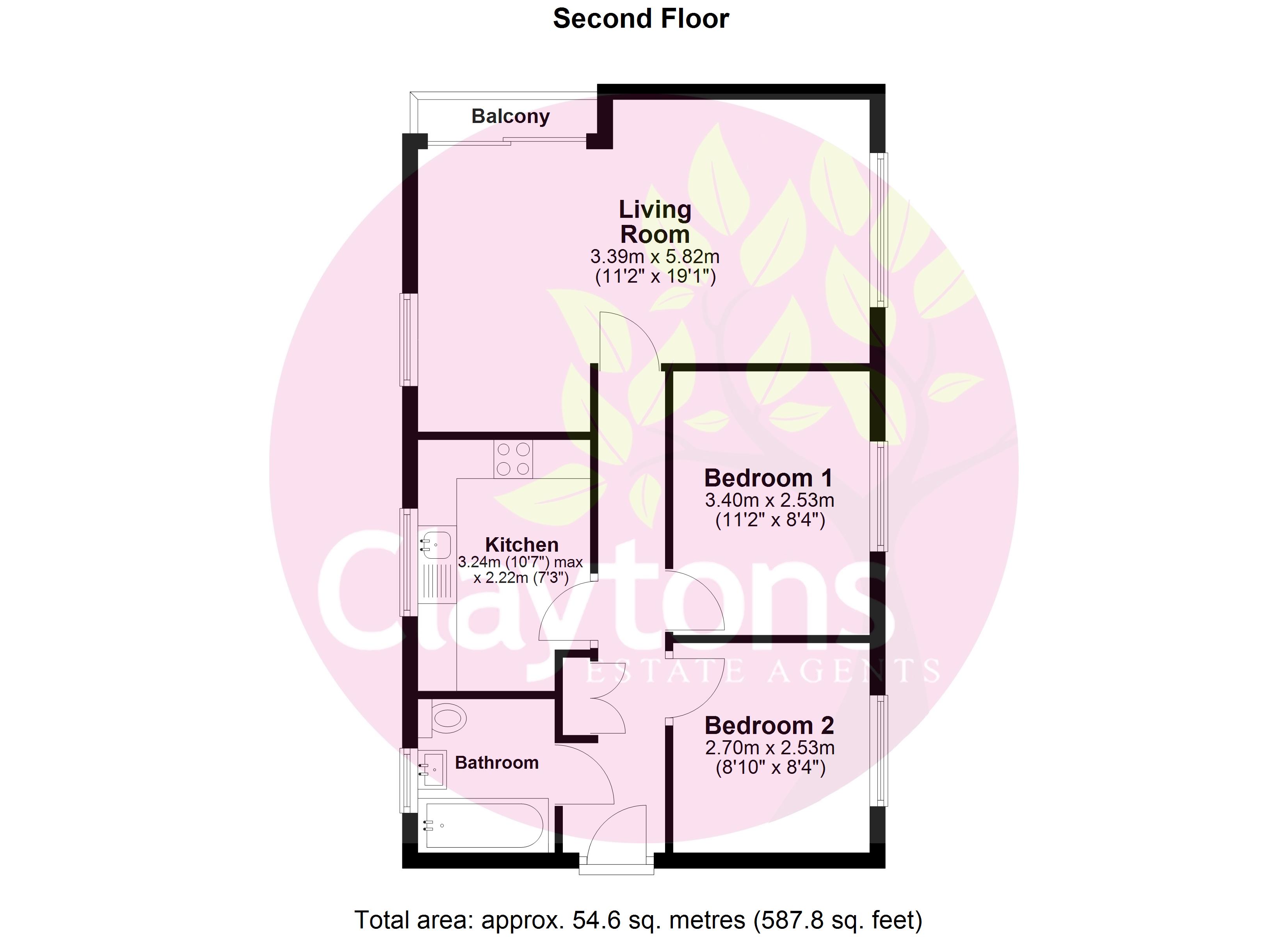 35, Glebe Court, Garston floorplan