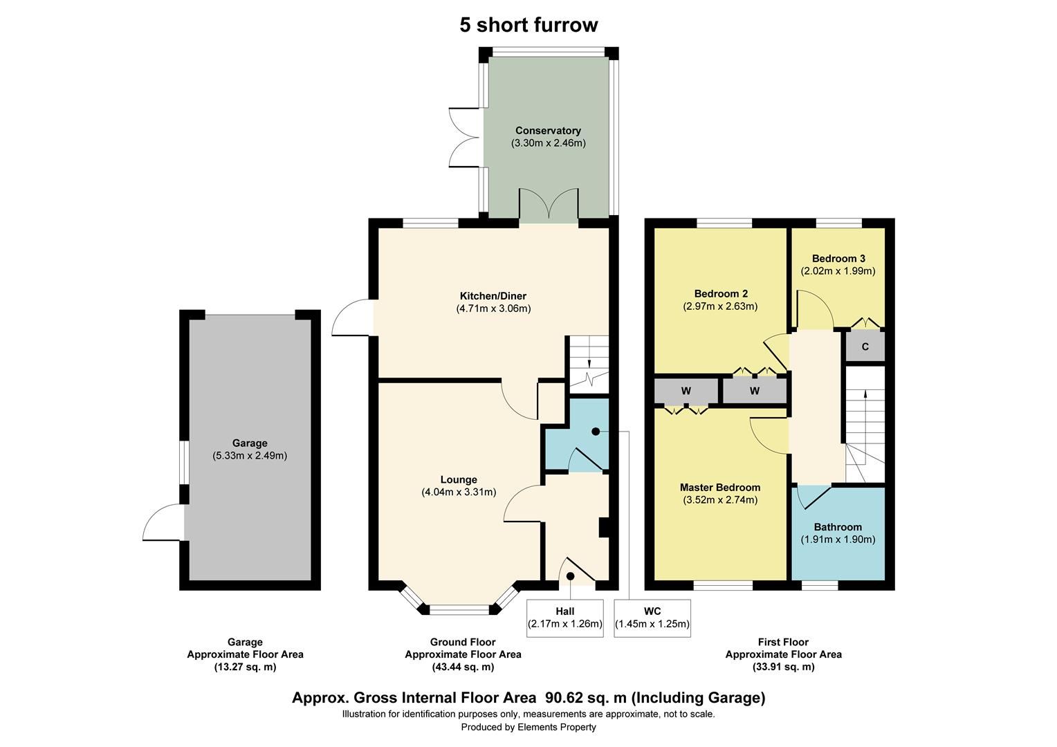 Short Furrow, Navenby Lincoln floorplan