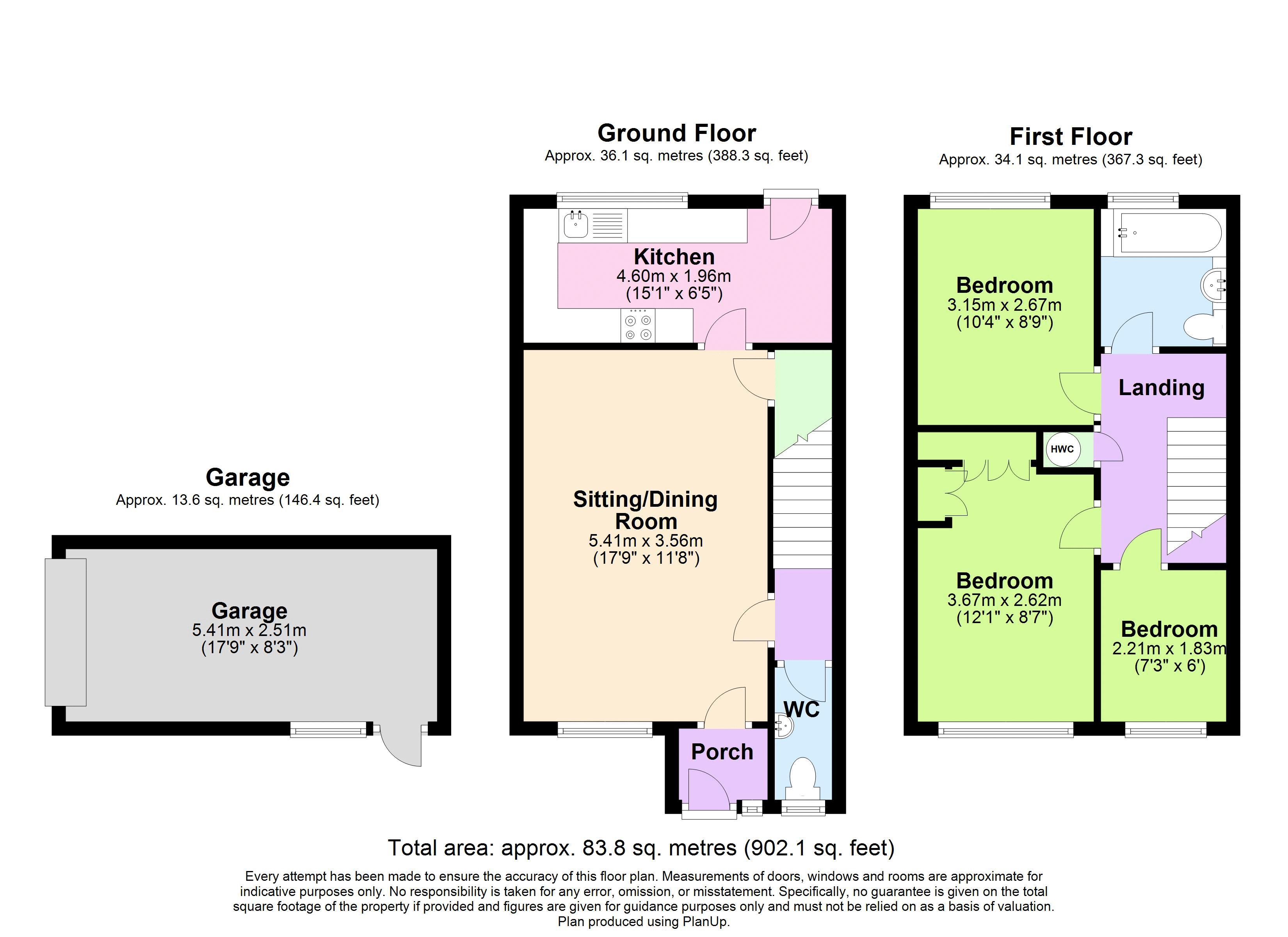 3 Bedrooms Terraced house for sale in Boucher Close, Grove, Wantage OX12