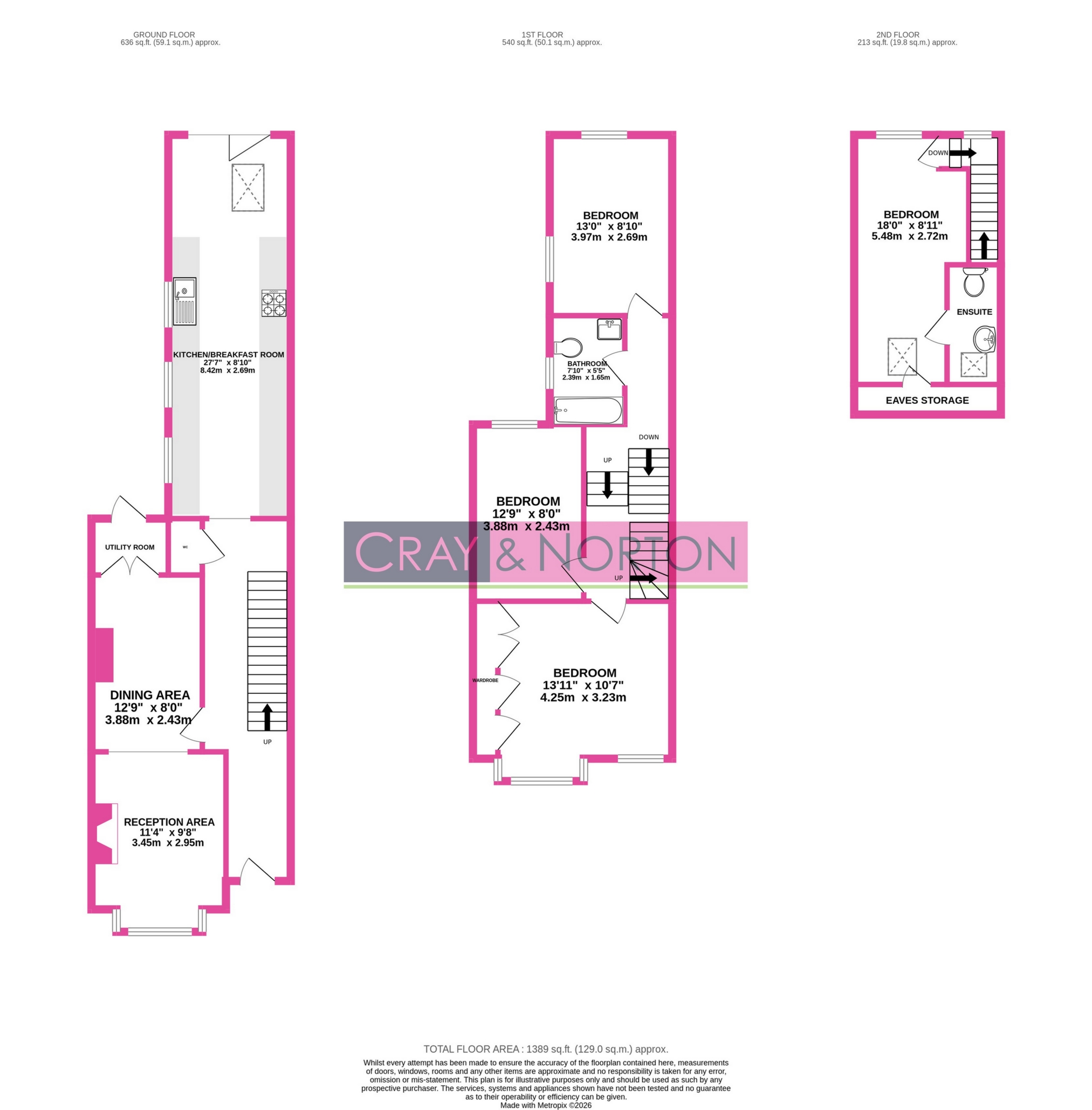 Mansfield Road, Croydon floorplan