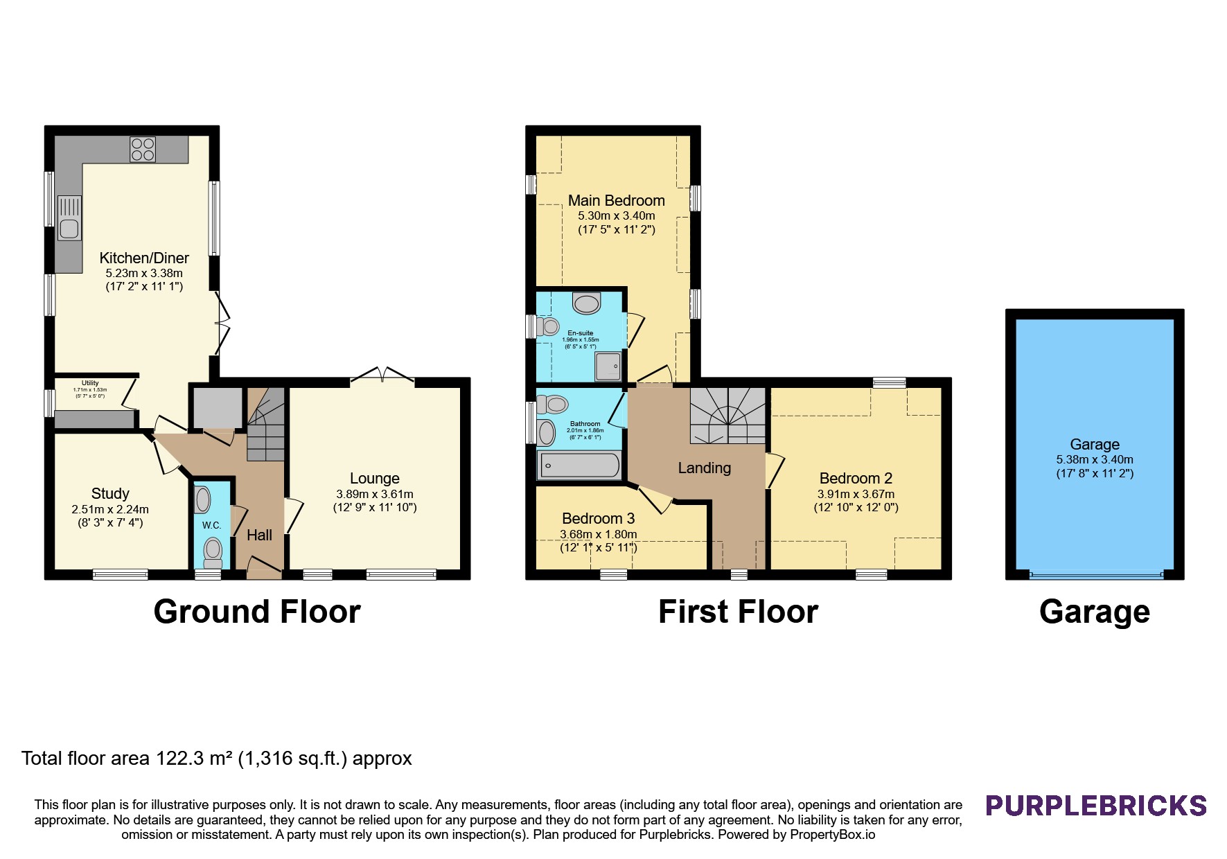 5, Buttercup Way, Witham St Hughs, Lincoln floorplan