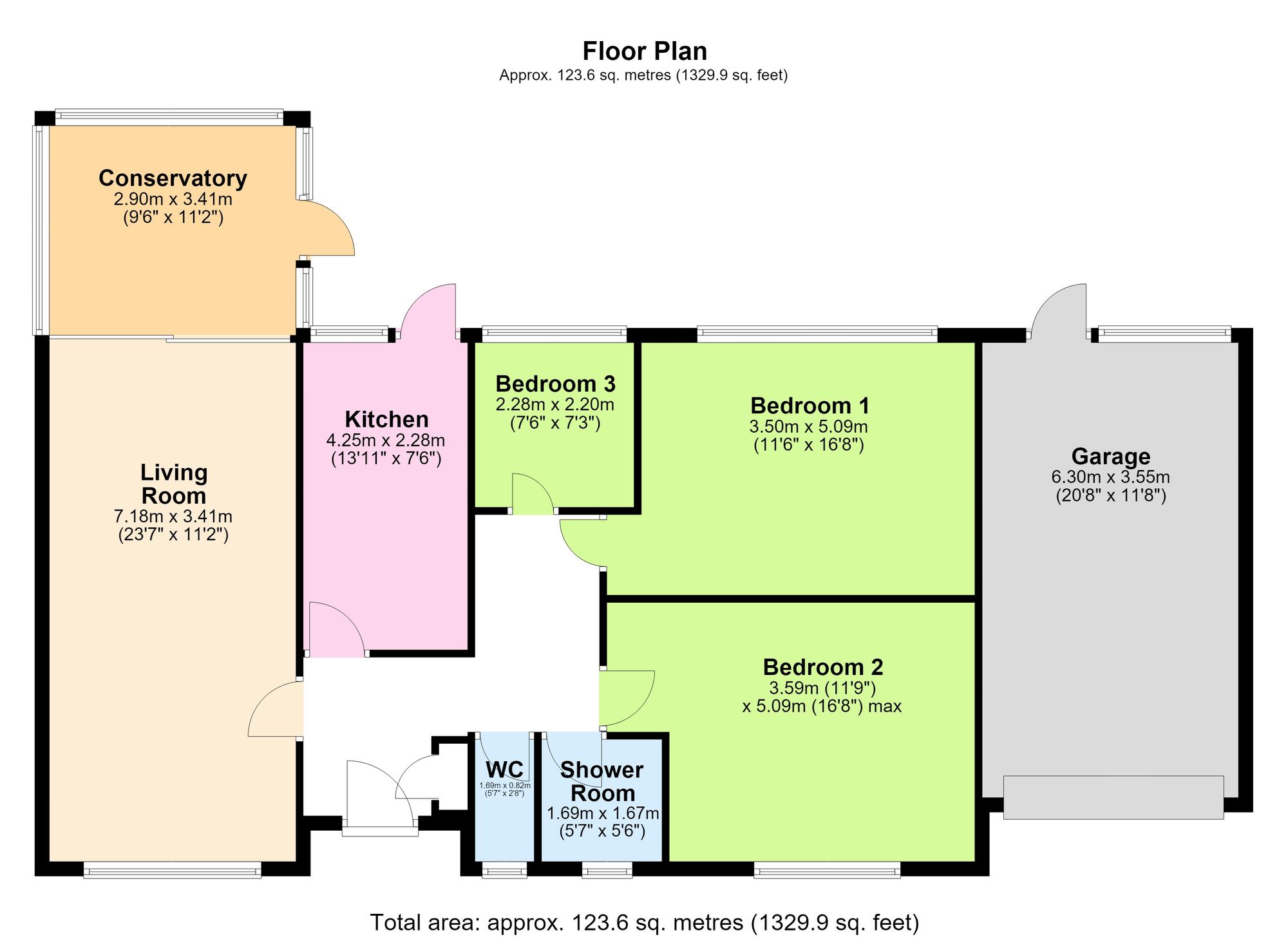 74 Summercourt Way, Brixham floorplan
