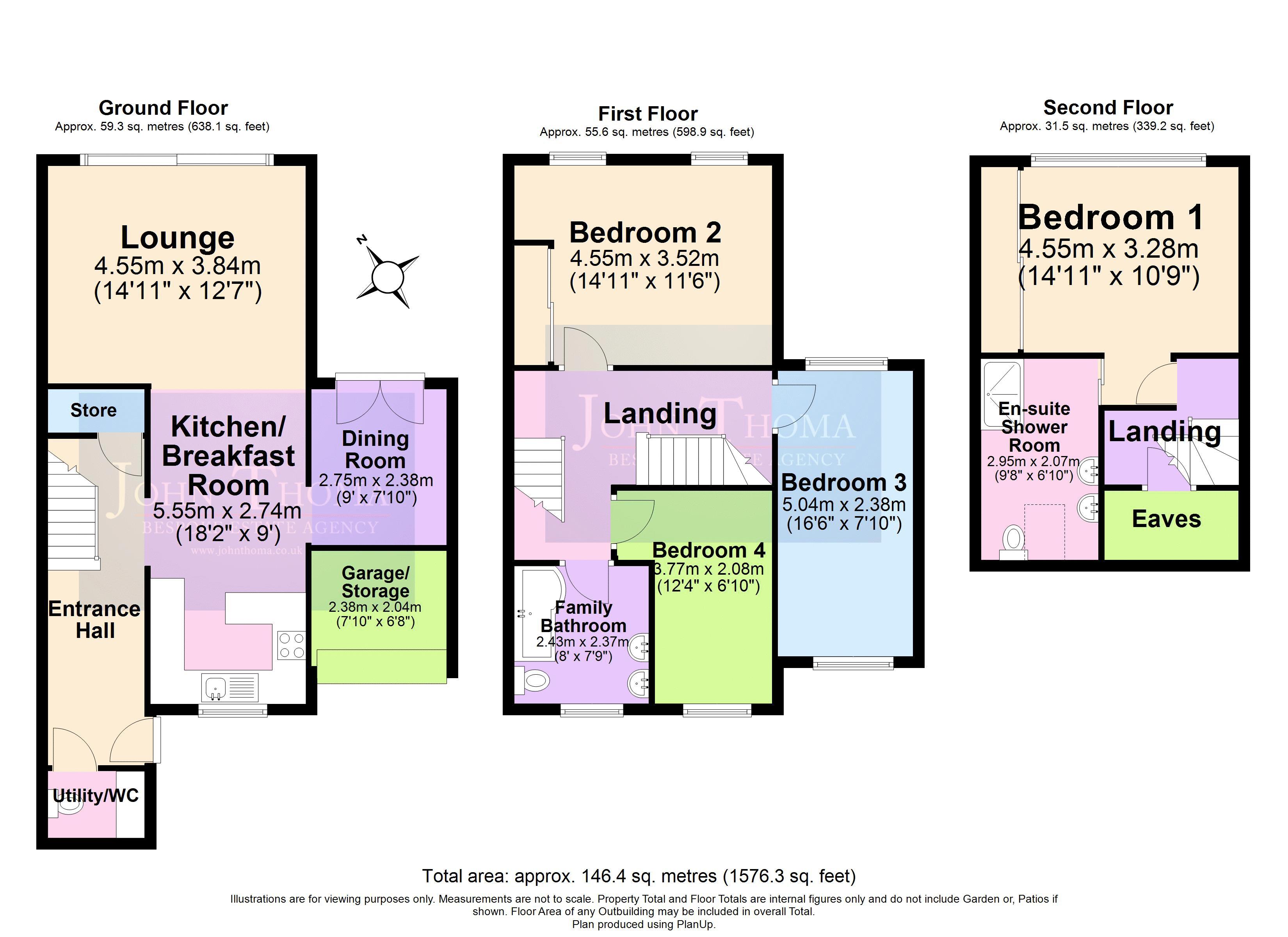 7, Wroths Path, Loughton floorplan