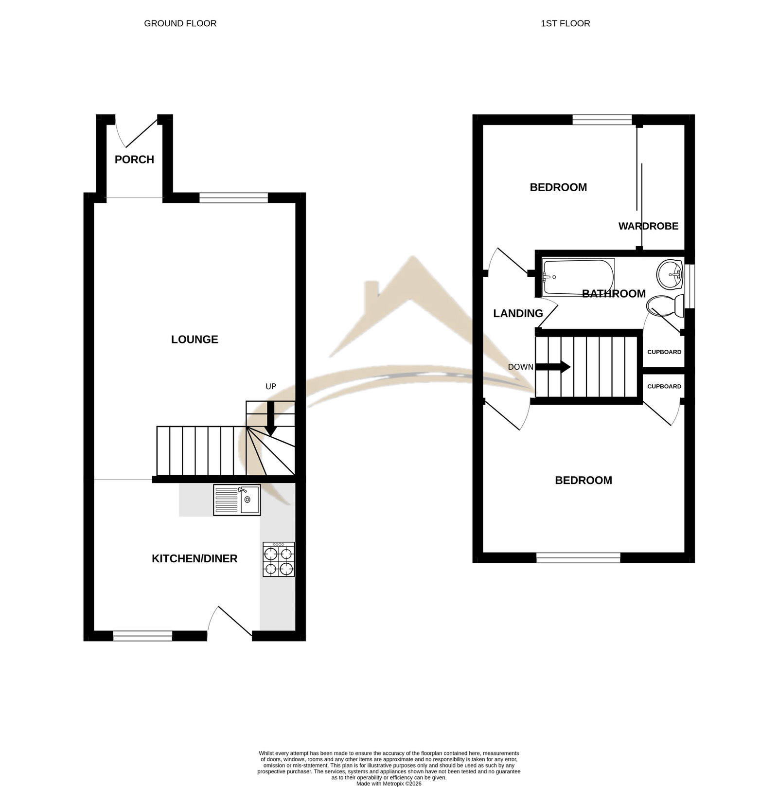 26, Burmarsh Close, Chatham floorplan