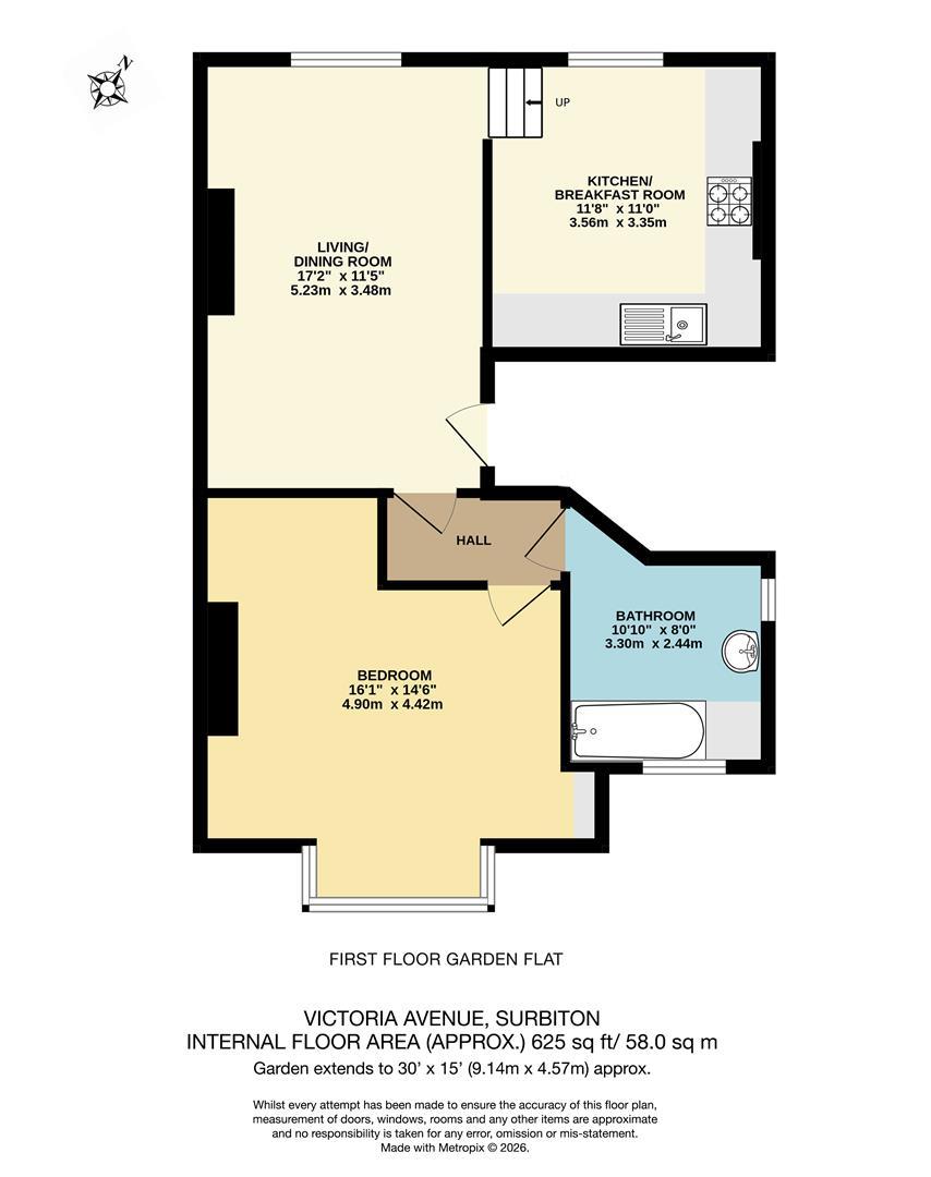 Victoria Avenue, Surbiton floorplan