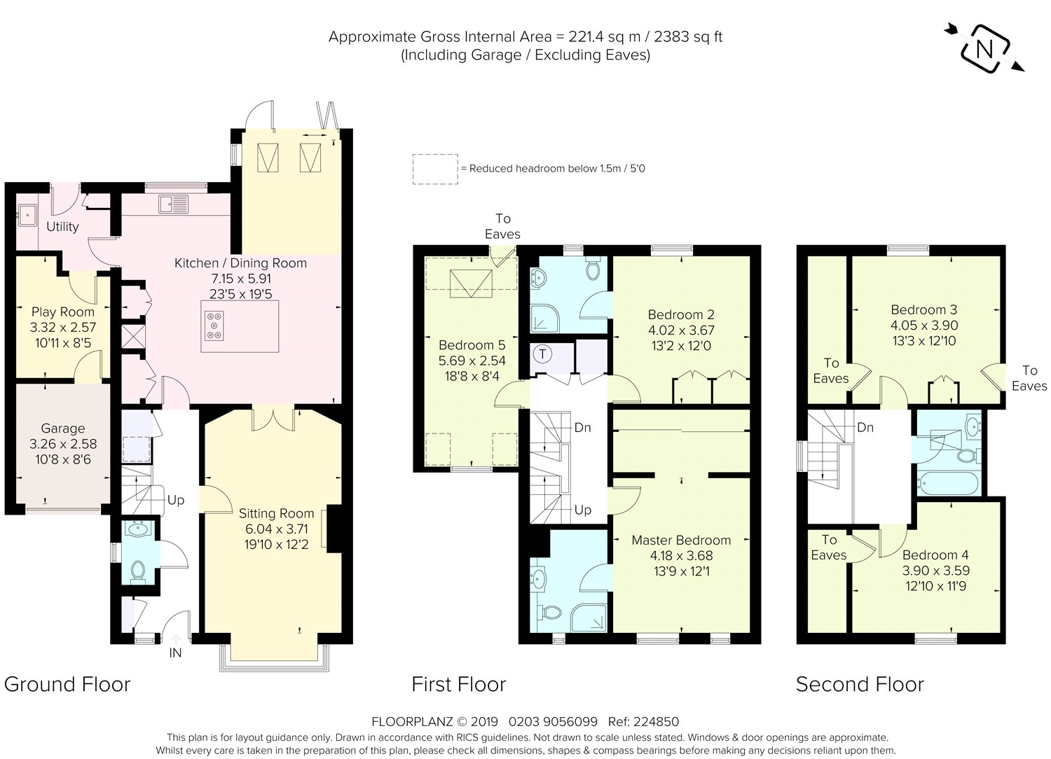 5 Bedrooms Detached house for sale in Fenemore Road, Kenley CR8