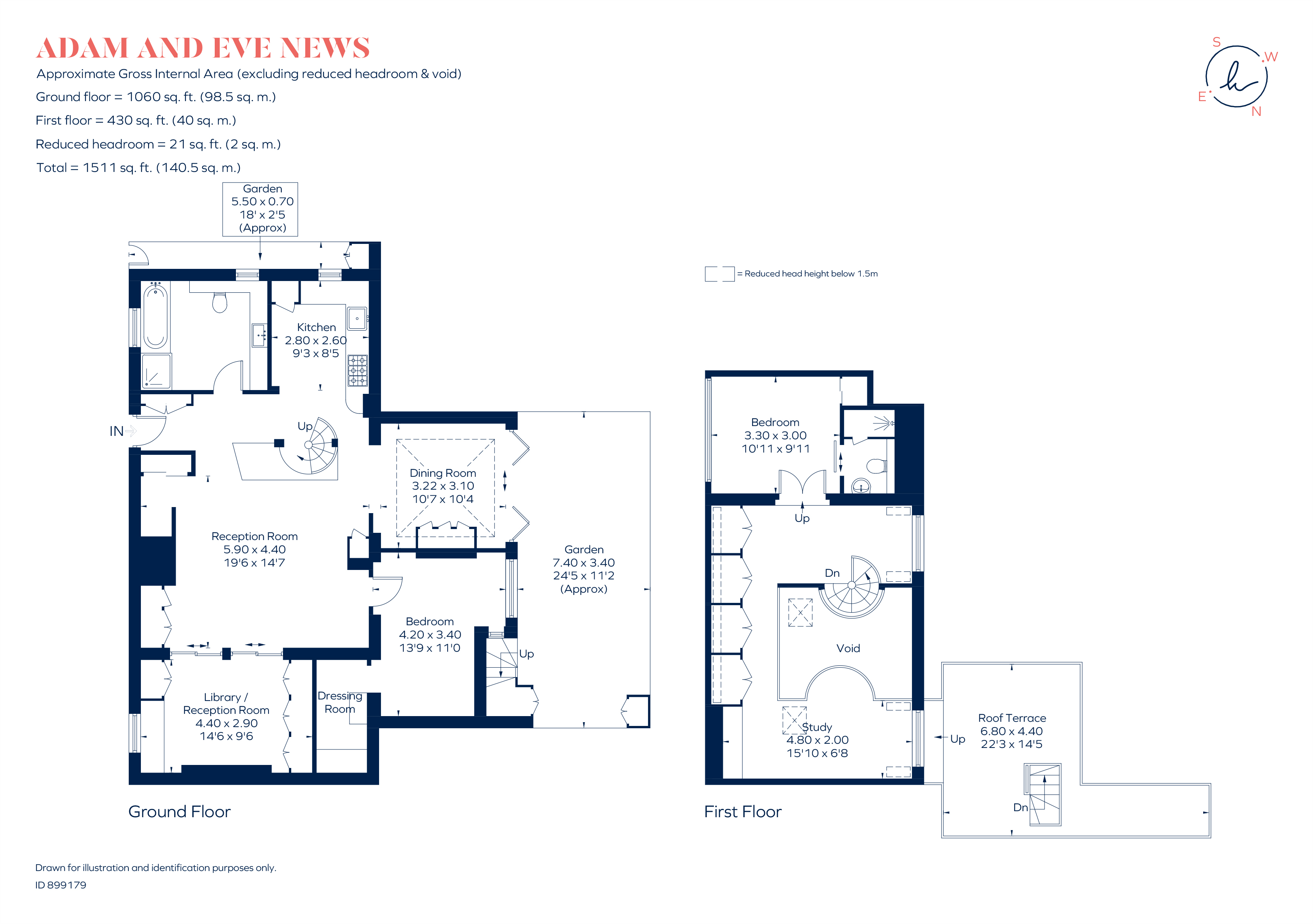 37, Adam & Eve Mews, London floorplan