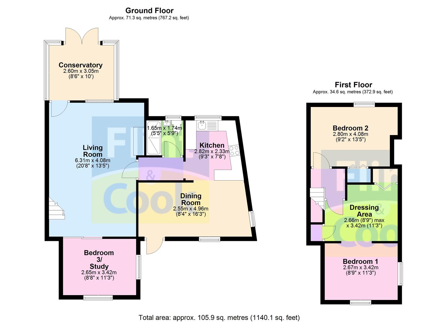 Willow Croft, Crowmoor Lane, Hereford floorplan