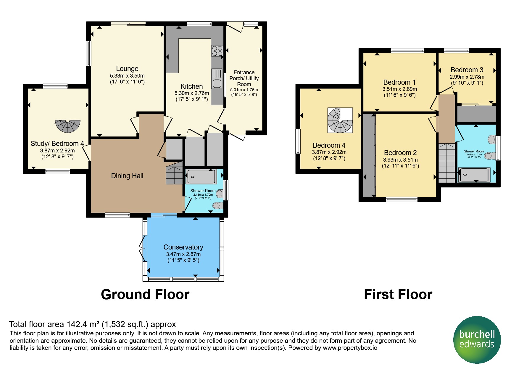 8, Dale Close, BELPER floorplan