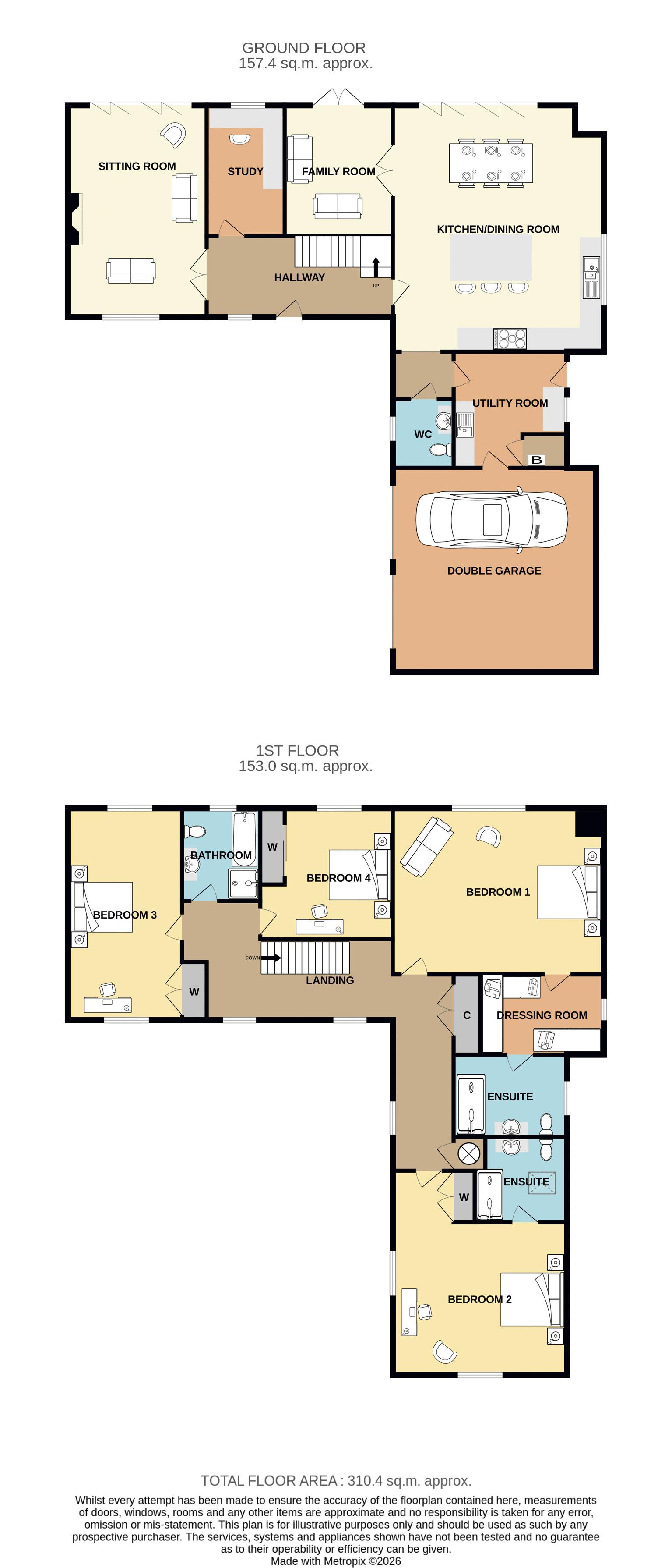 Longacres, Sparkford floorplan