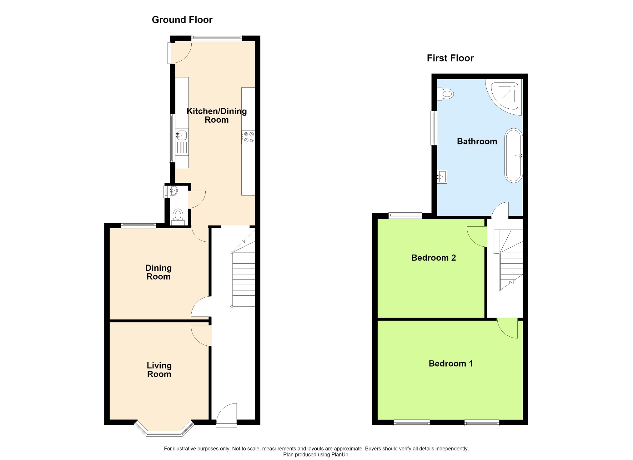 6, Swanfield, Ystalyfera floorplan