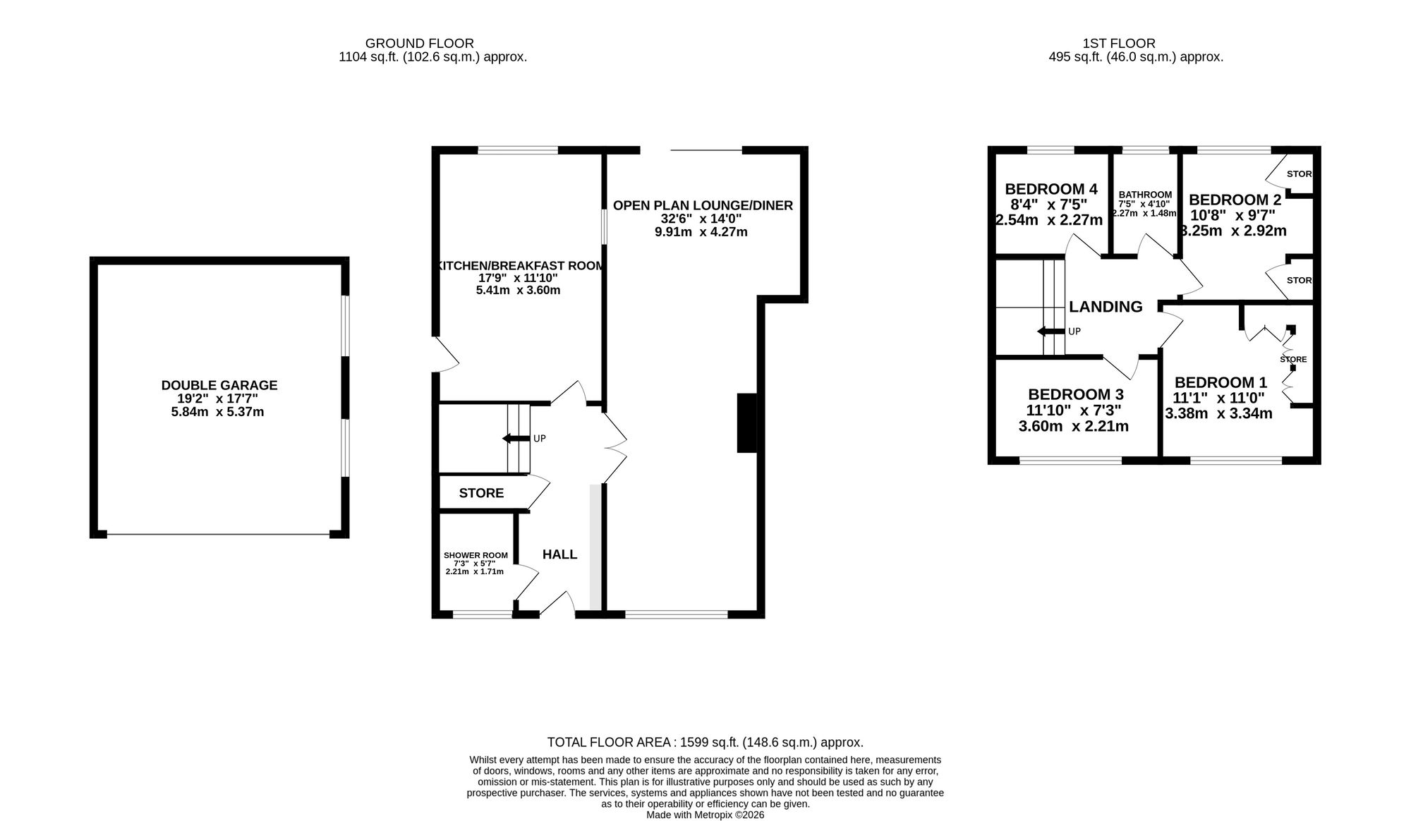 51 Kennedy Road, Stoke-On-Trent floorplan