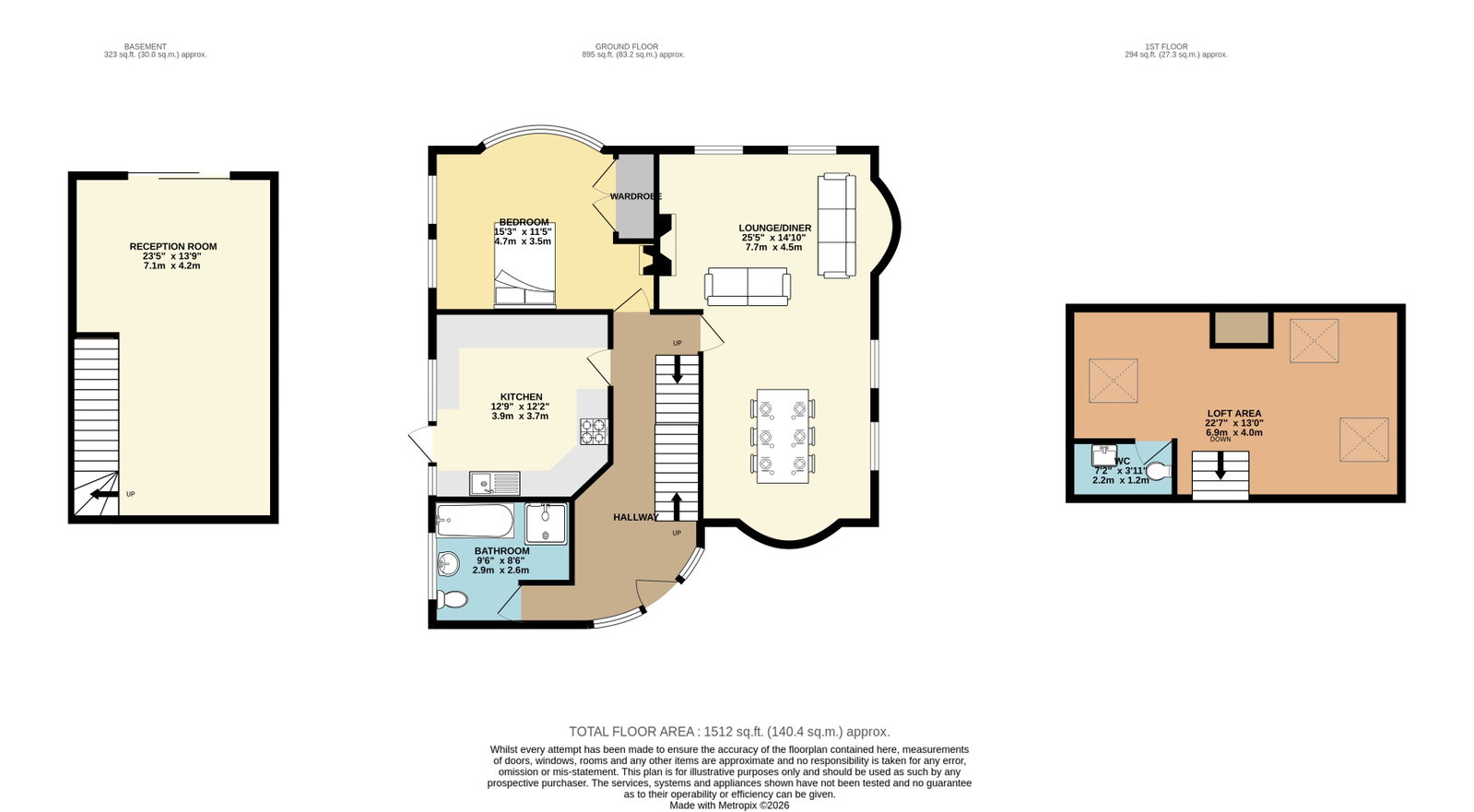 4, Ingra Road, Plymouth floorplan