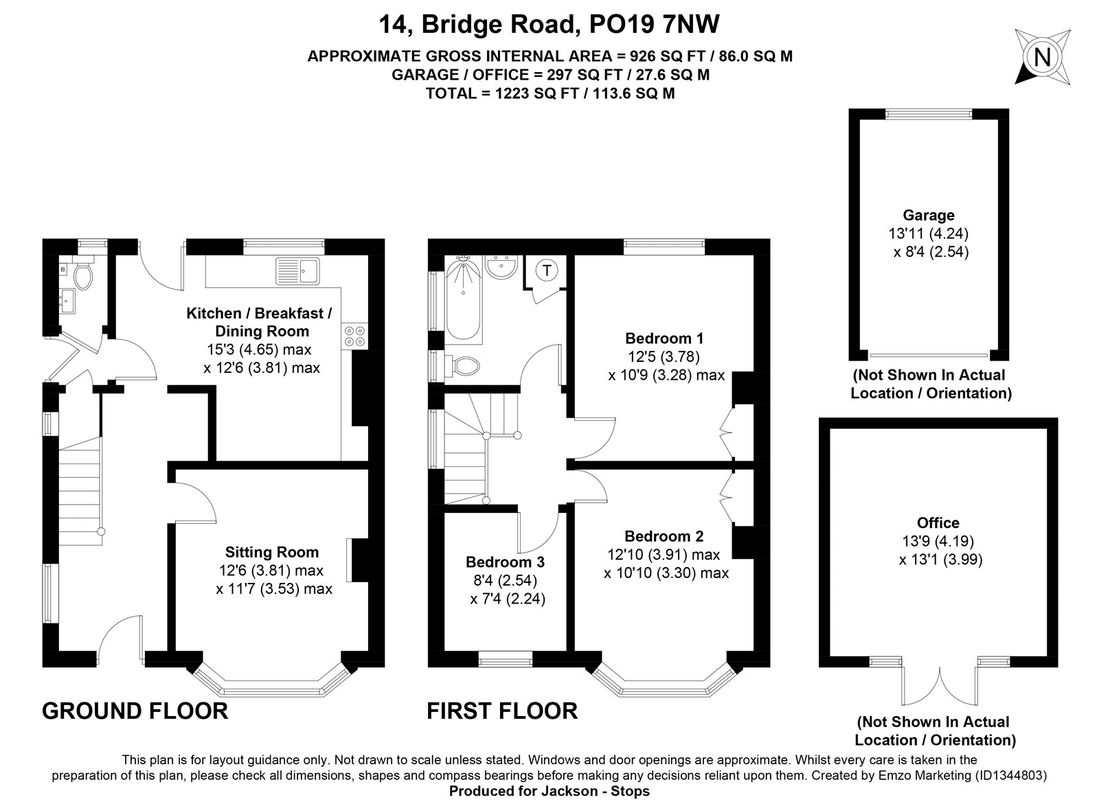 Bridge Road, West Sussex floorplan