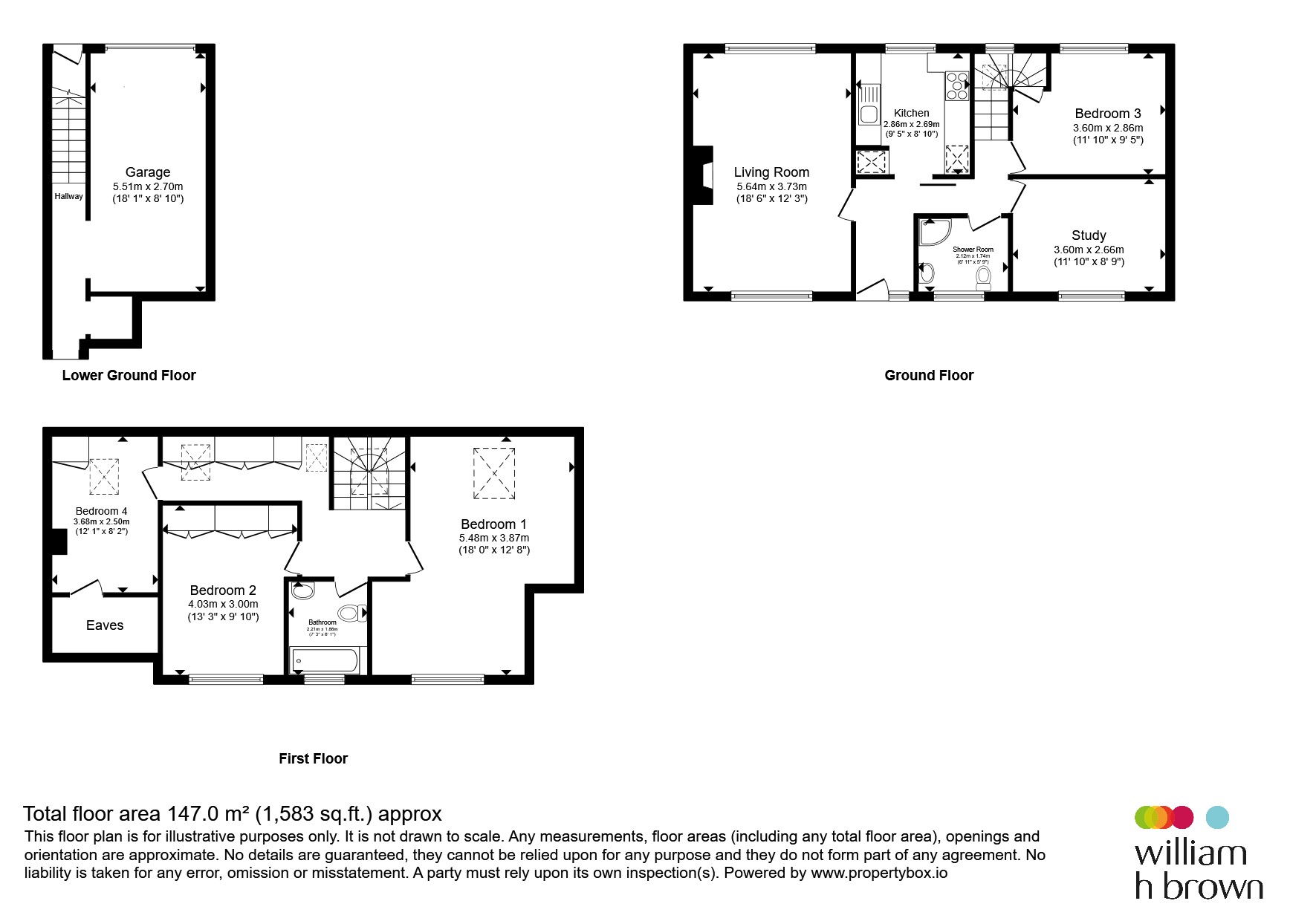 13, Garrard Way, ST. ALBANS floorplan