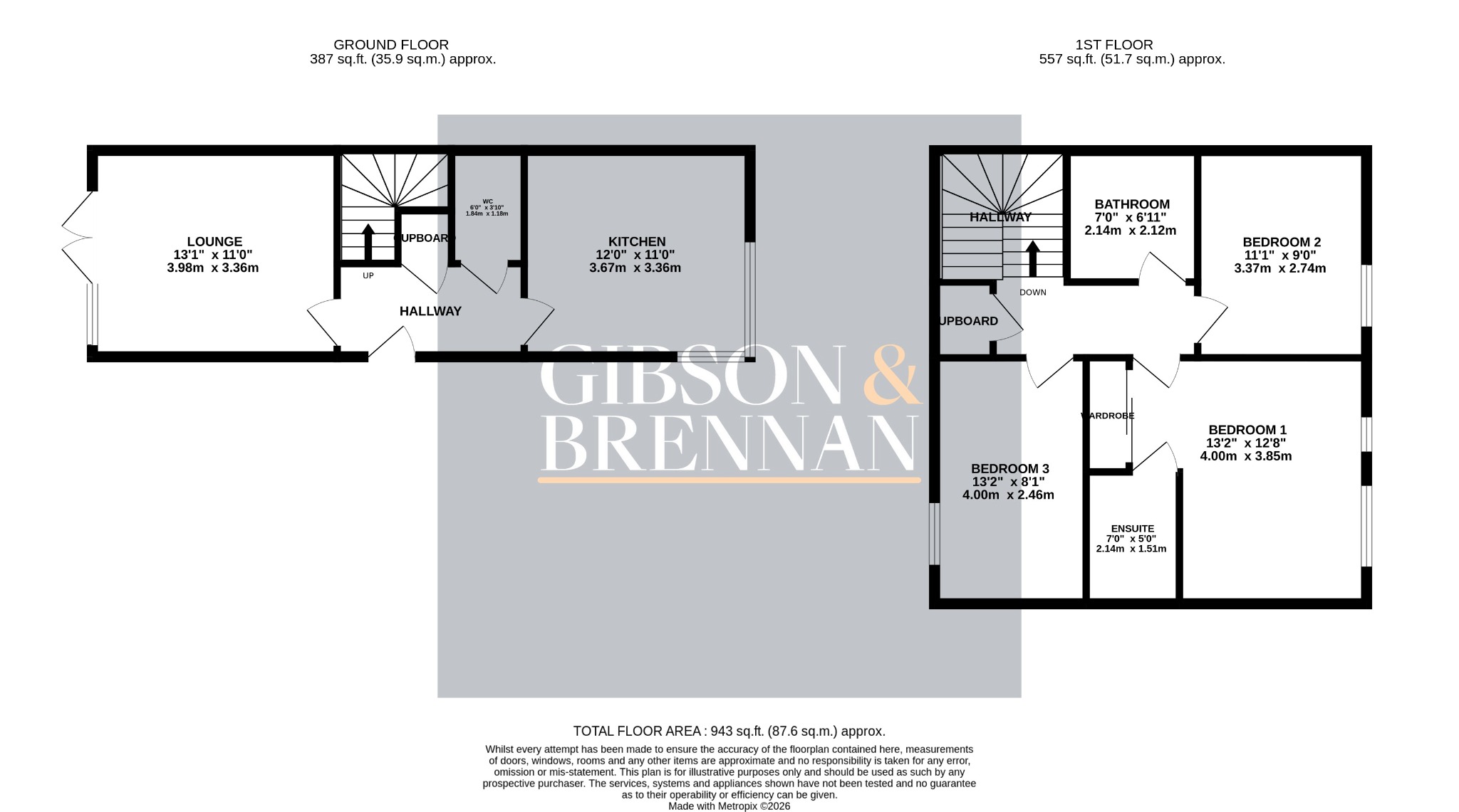 46 Austen Road, Basildon, Essex floorplan