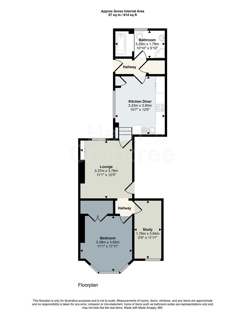 Church Road, Canton floorplan
