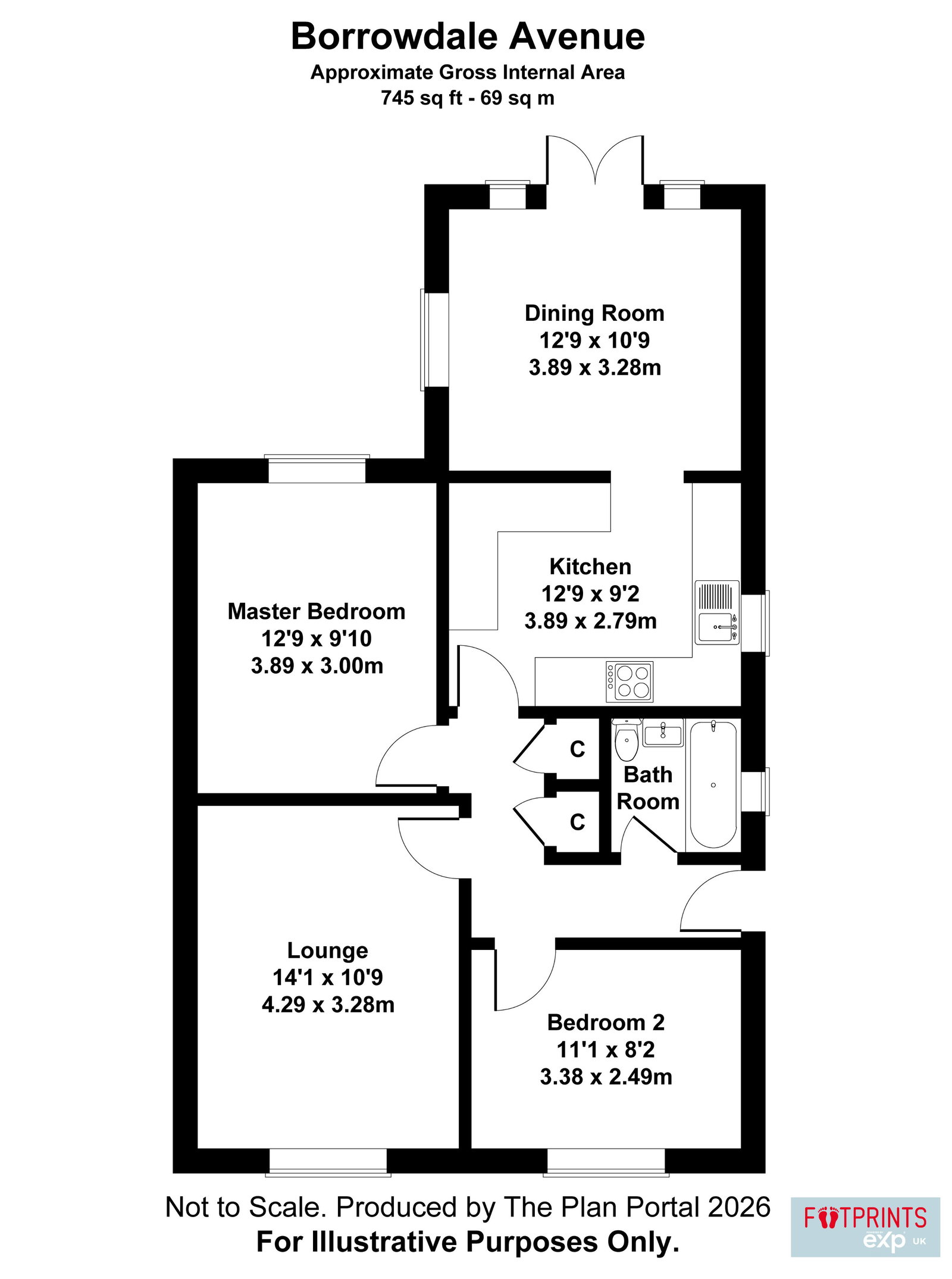 30, Borrowdale Avenue, Ramsgate floorplan
