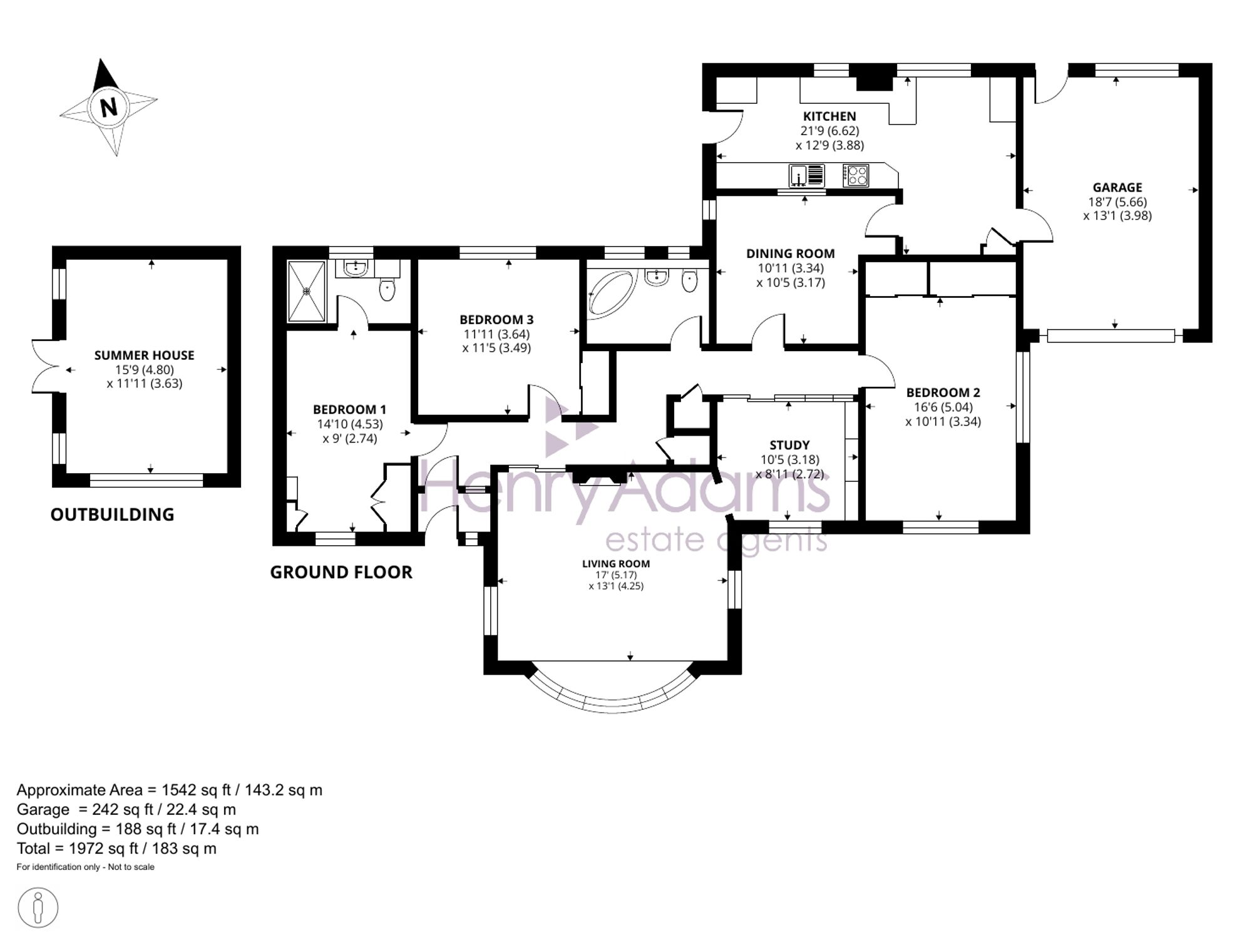 33 Grove Road, Chichester floorplan