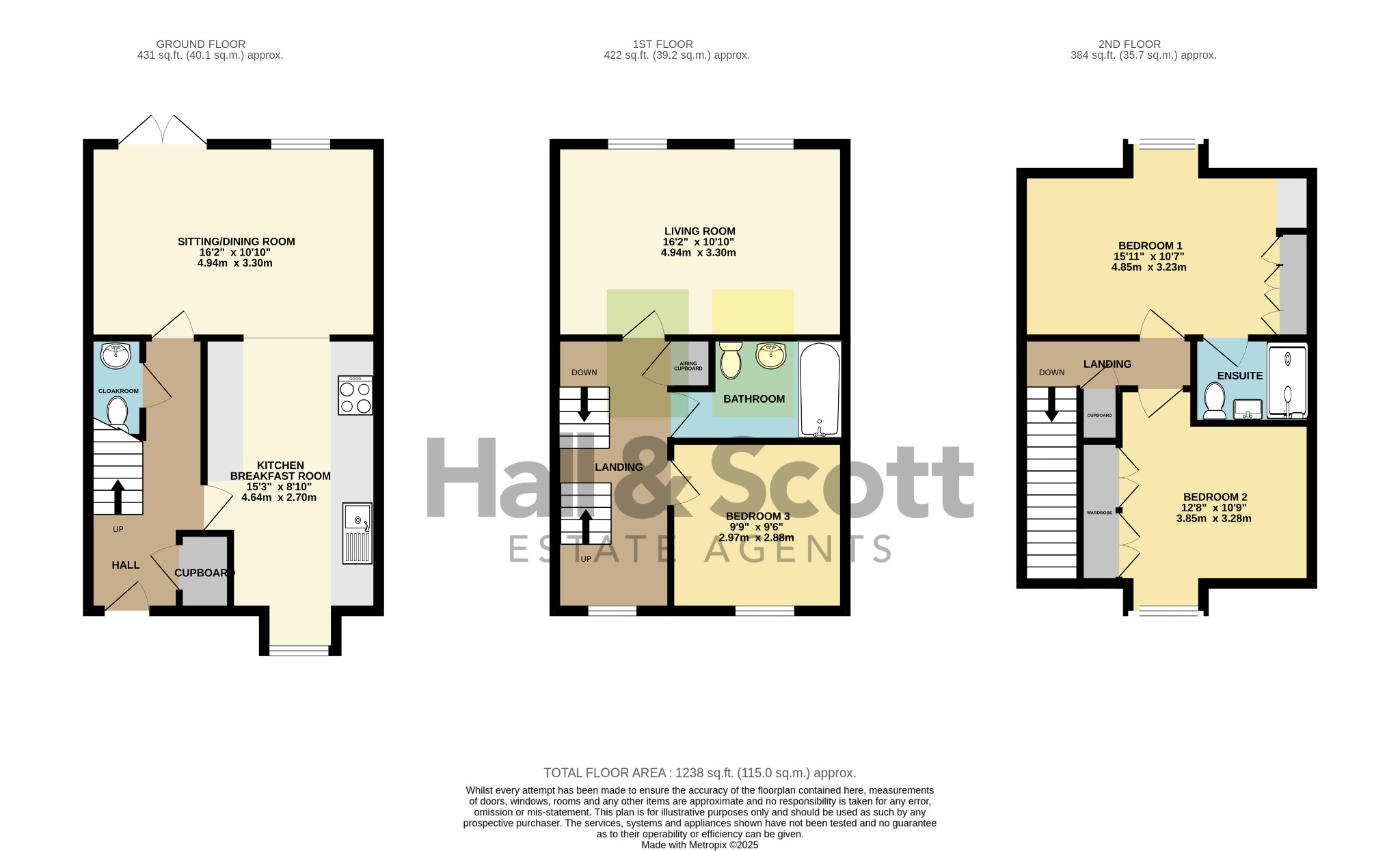120 Mill Street, Ottery St Mary floorplan