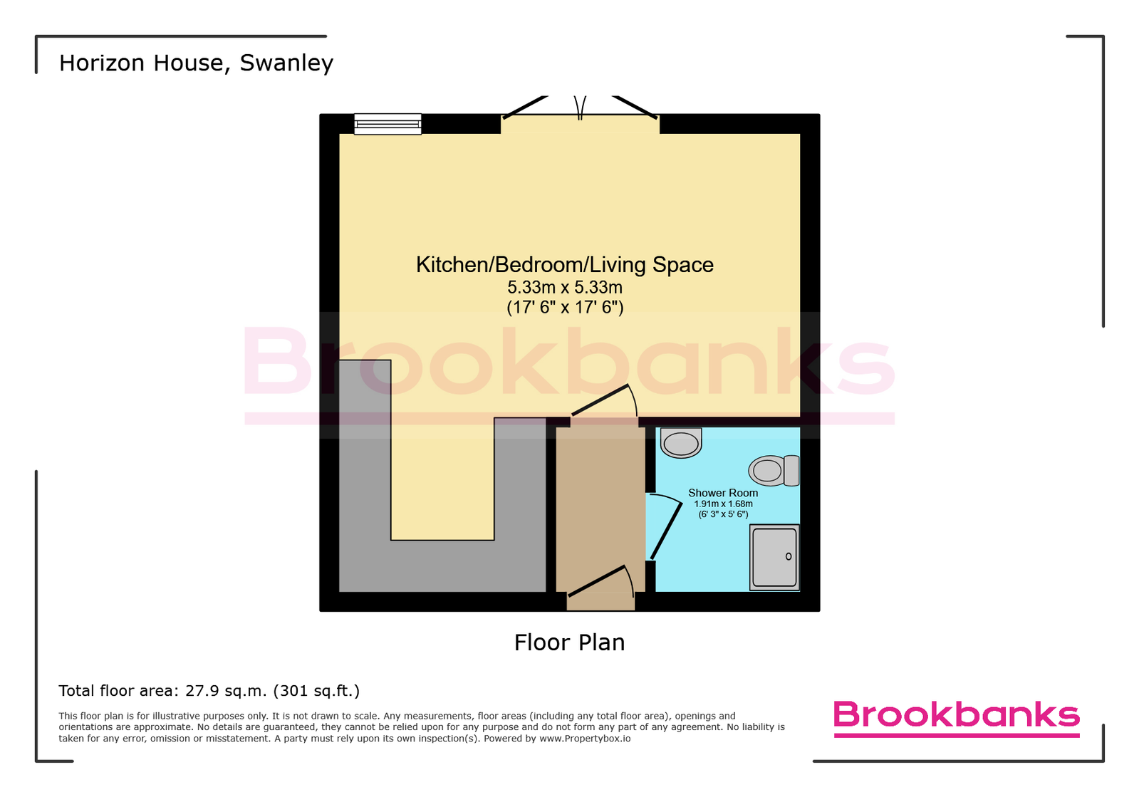 Horizon House,Flat 28, Azalea Drive, Swanley floorplan