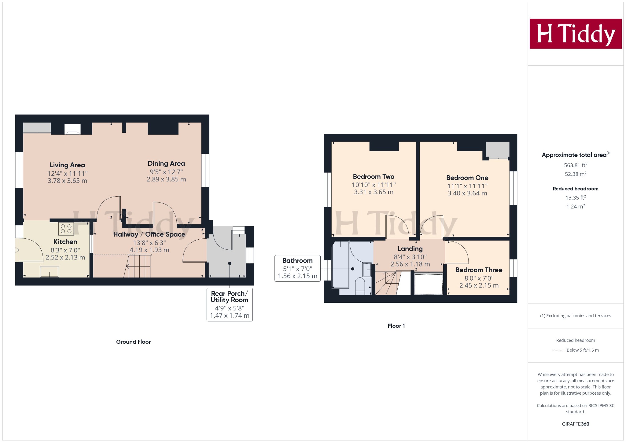 2, Highfield Terrace, Truro floorplan