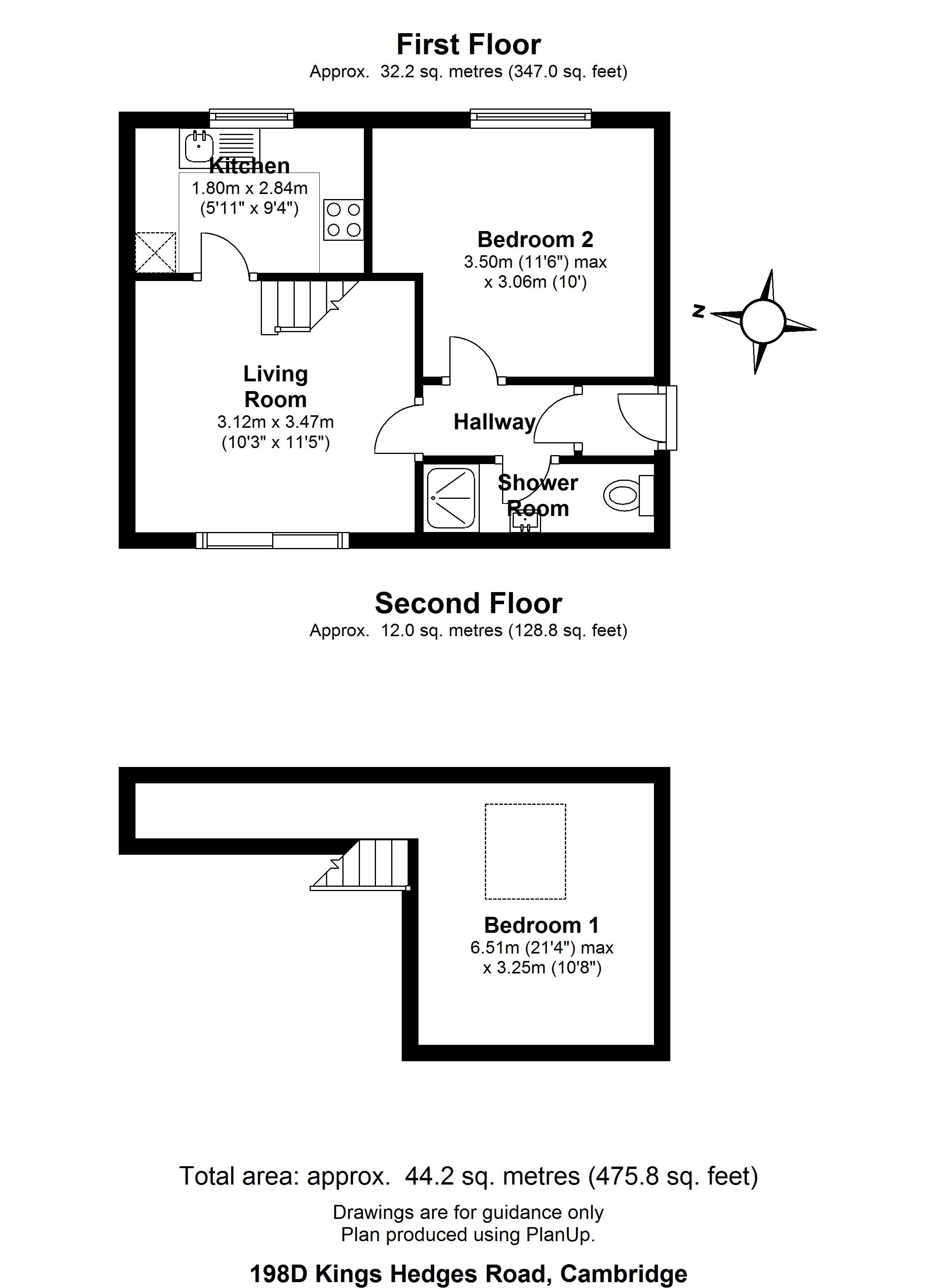 1 Bedrooms Flat to rent in Kings Hedges Road, Cambridge CB4