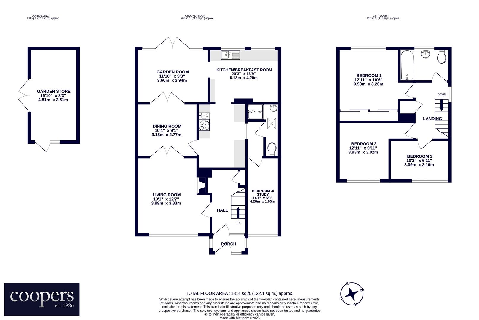 147, Leybourne Road, Hillingdon floorplan