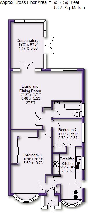 2 Bedrooms Semi-detached bungalow for sale in Woburn Drive, Hale, Altrincham WA15