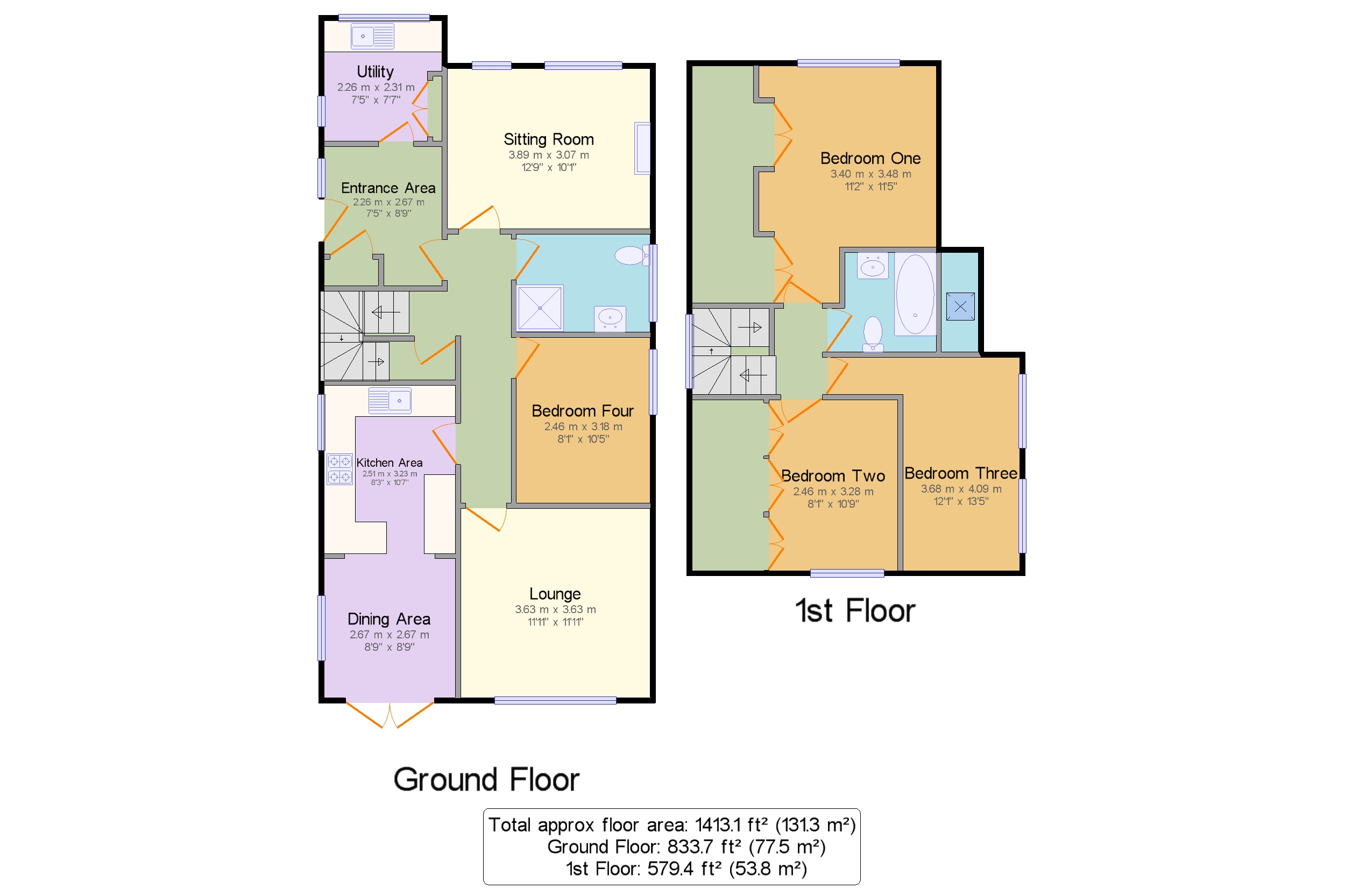 16, Rostherne Avenue, Stockport floorplan