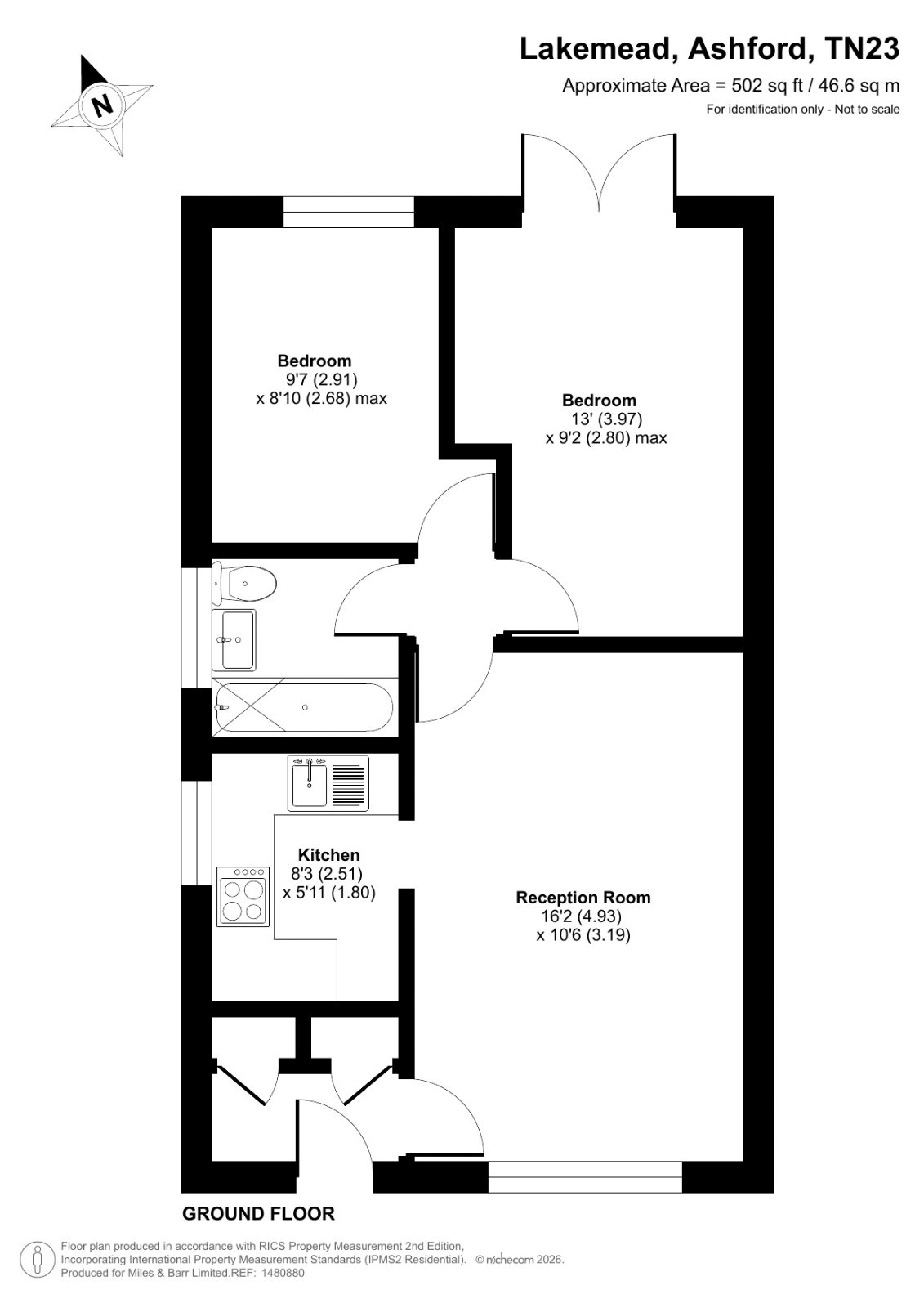 76, Lakemead, Kent floorplan