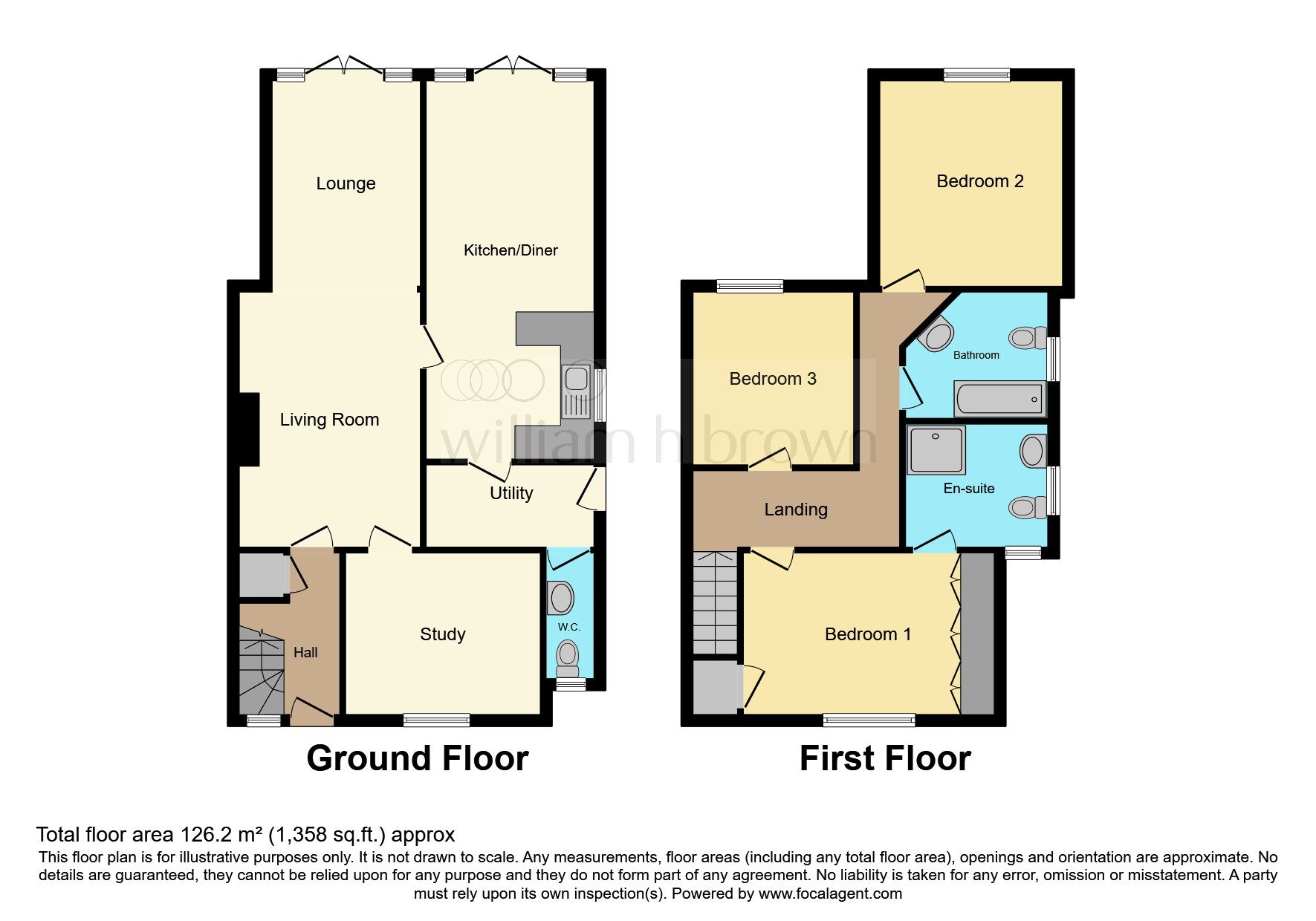 78, Station Road, Ware floorplan