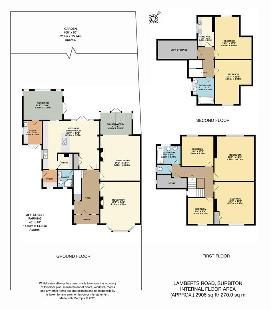 5, Lamberts Road, Surbiton floorplan