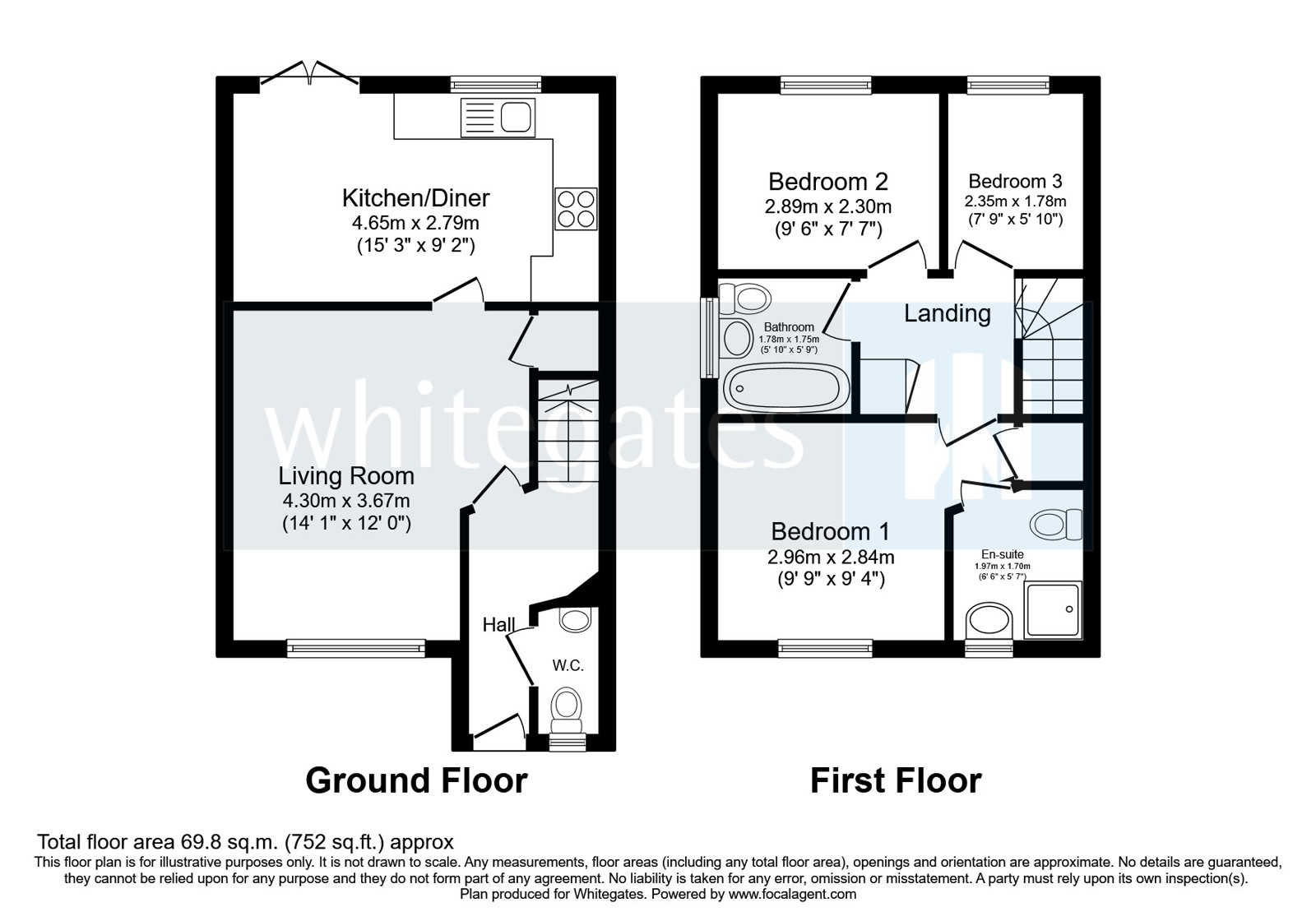 29, Greywillow Drive, Crewe floorplan