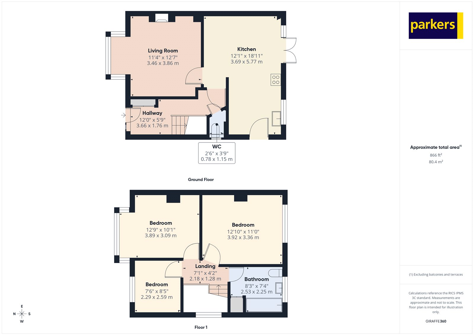 13, Church  Street, Reading floorplan