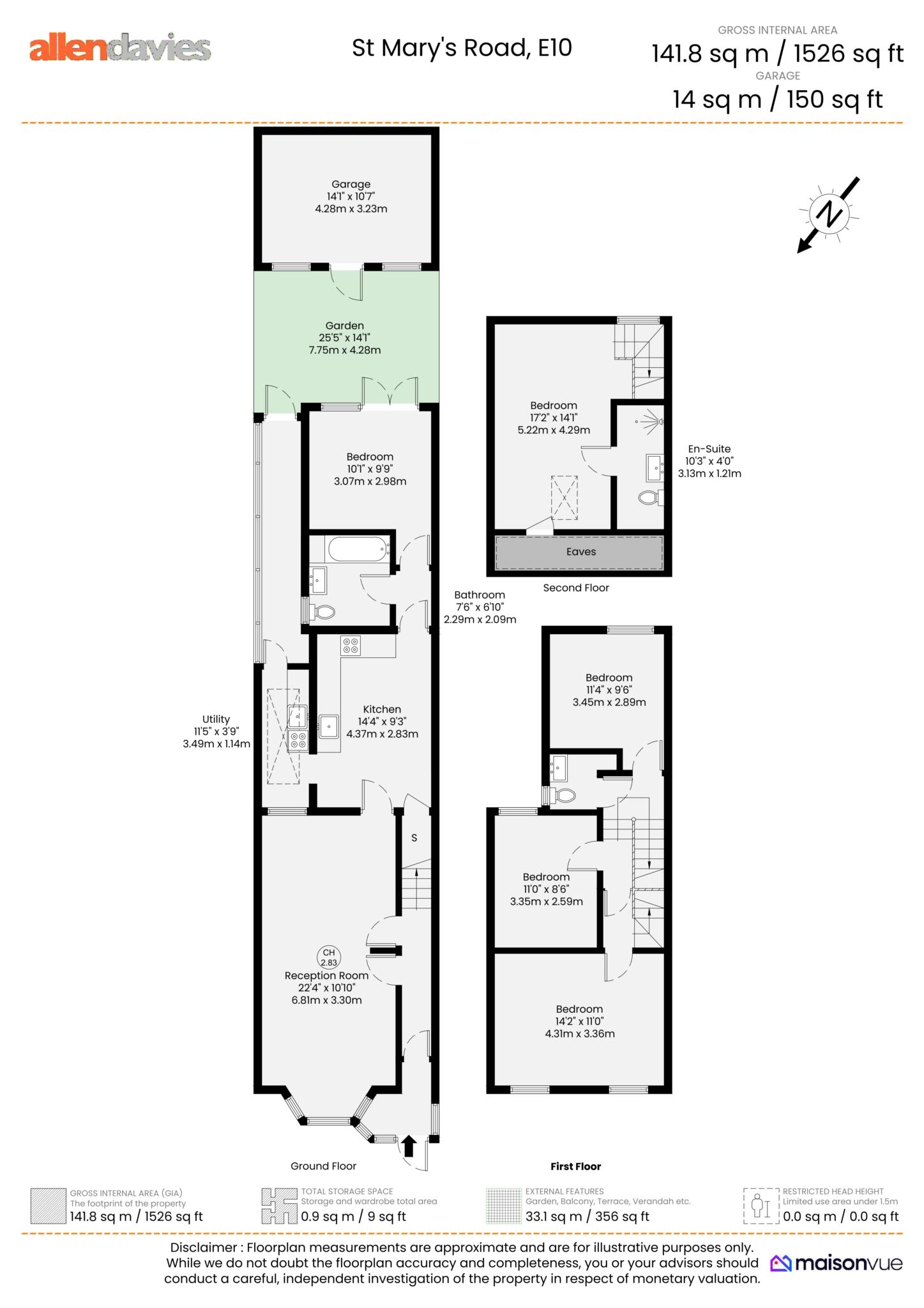 St Marys Road, London floorplan