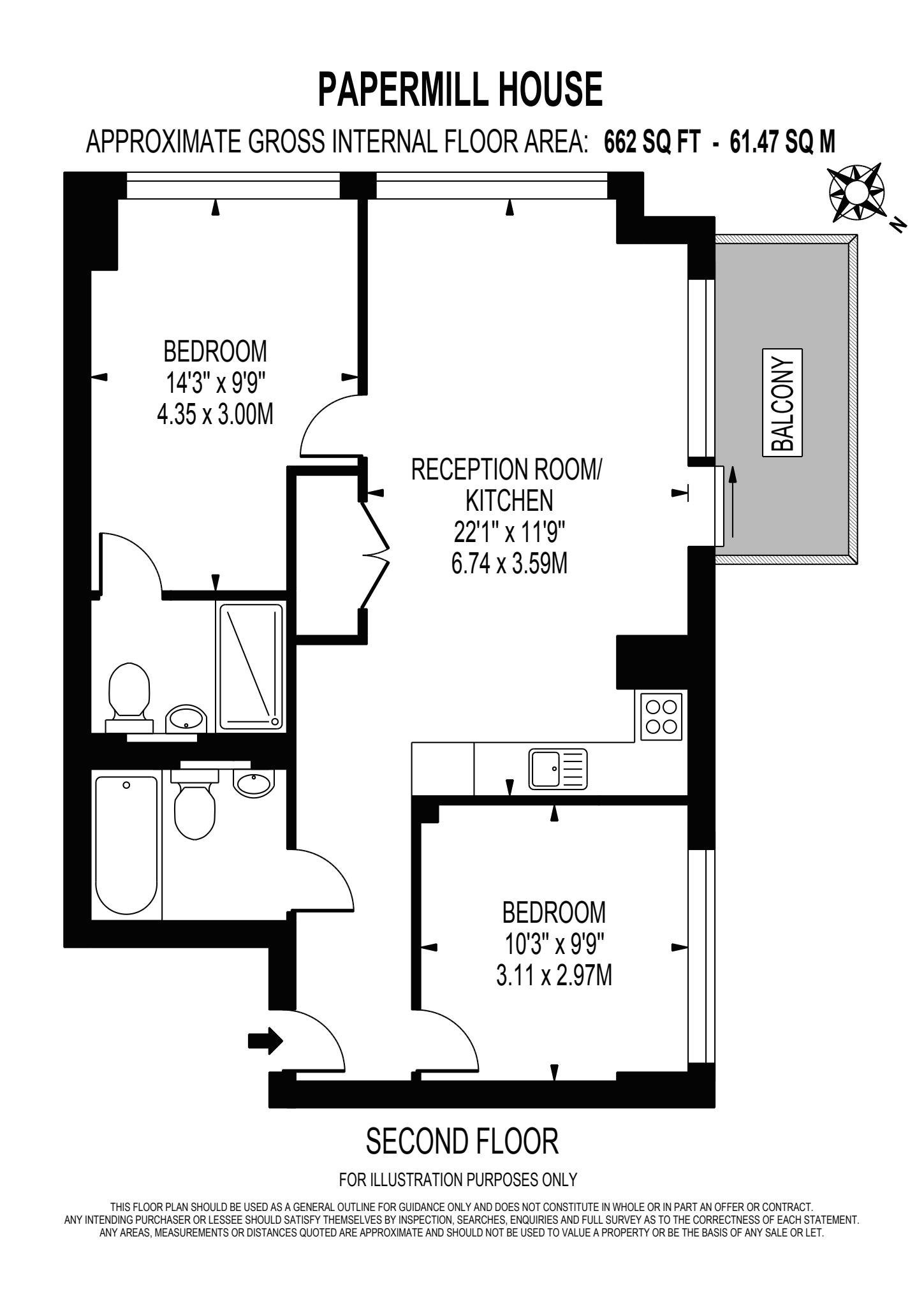 Oxford Road, Oxford Road, Uxbridge floorplan