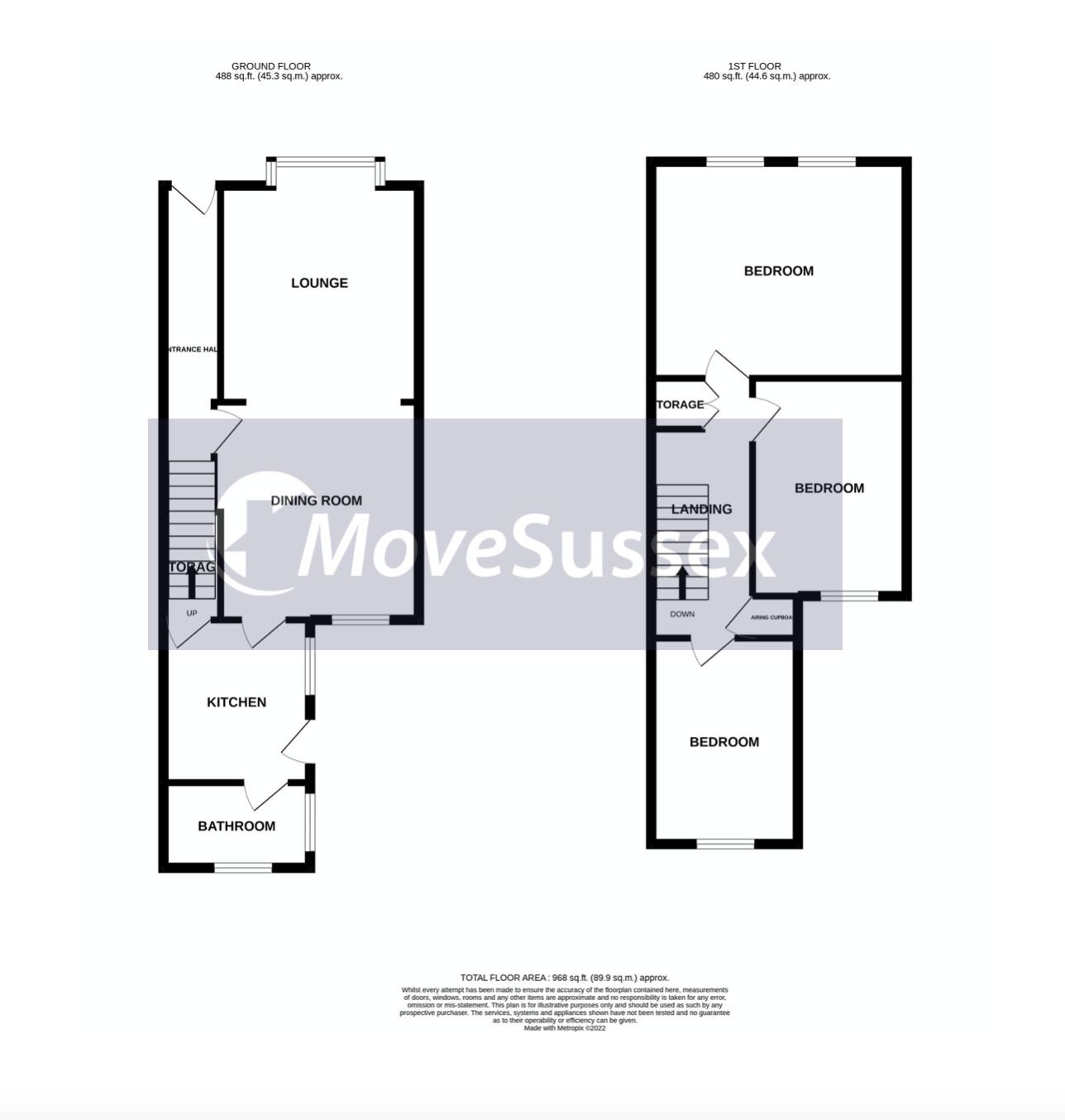 Stanley Road, Eastbourne, East Sussex BN22, 3 bedroom terraced house