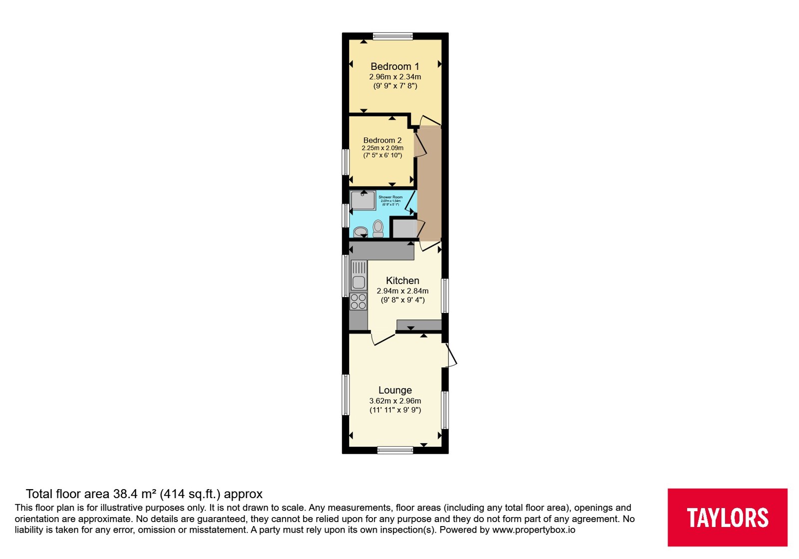 3, Jacks Hill Park, Graveley floorplan