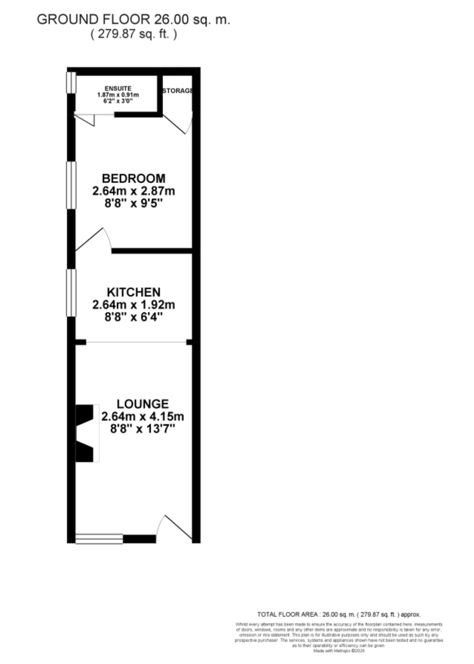 16a Queen Street, Stoke-On-Trent floorplan