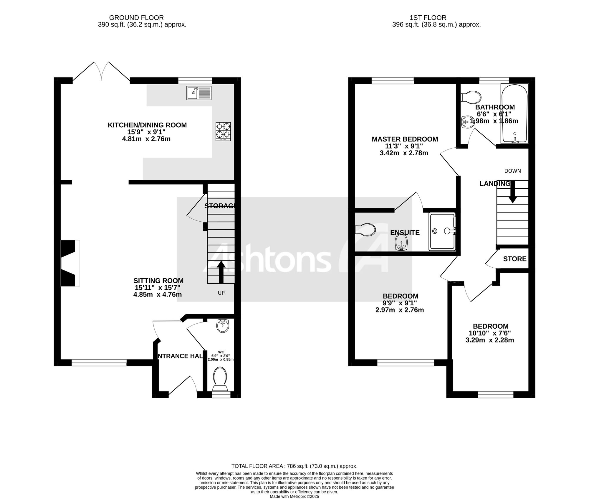 45 Lowther Crescent, St. Helens floorplan