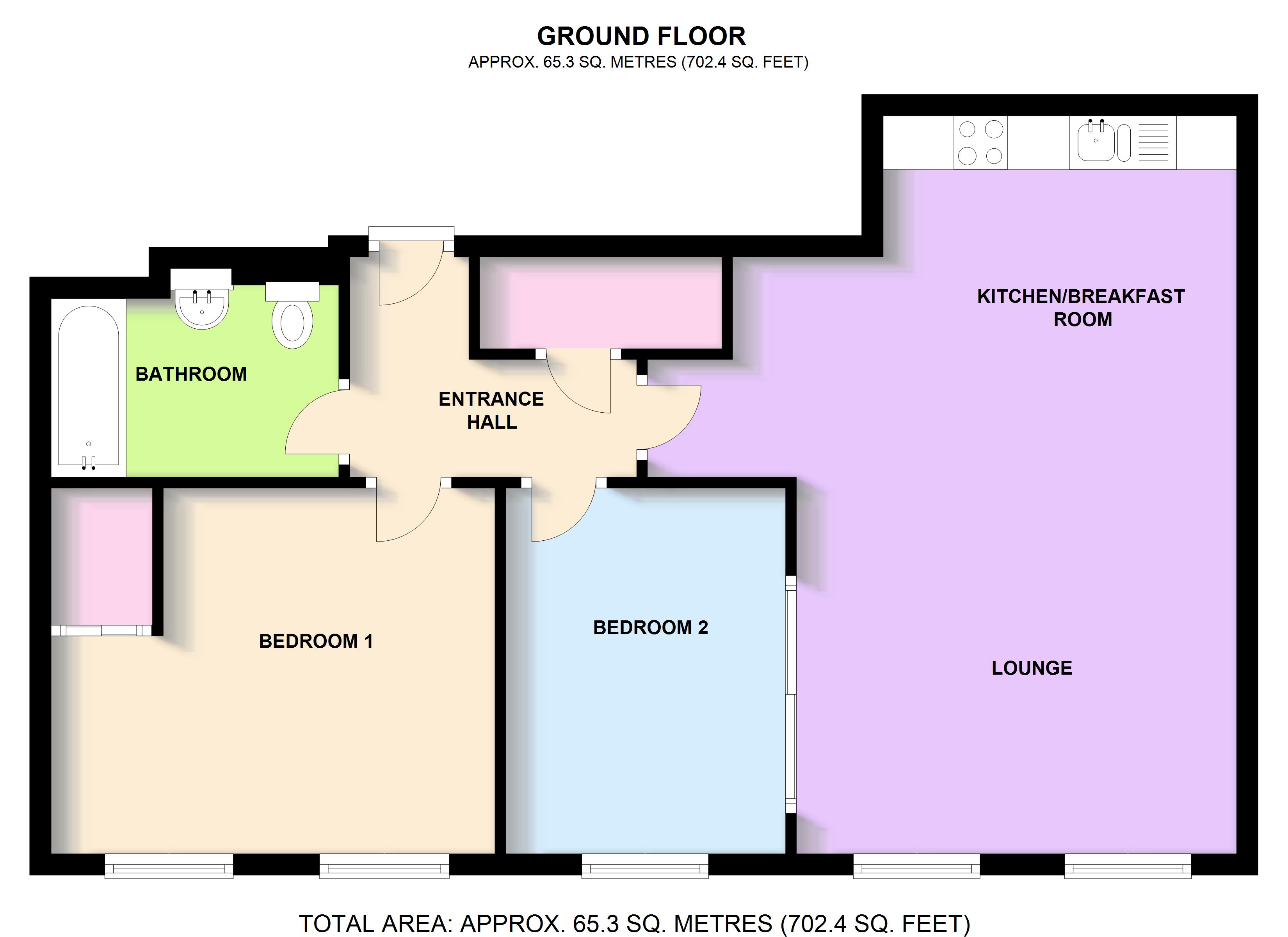 2 Bedrooms Flat for sale in 11 Scoresby Street, Bradford, West Yorkshire BD1