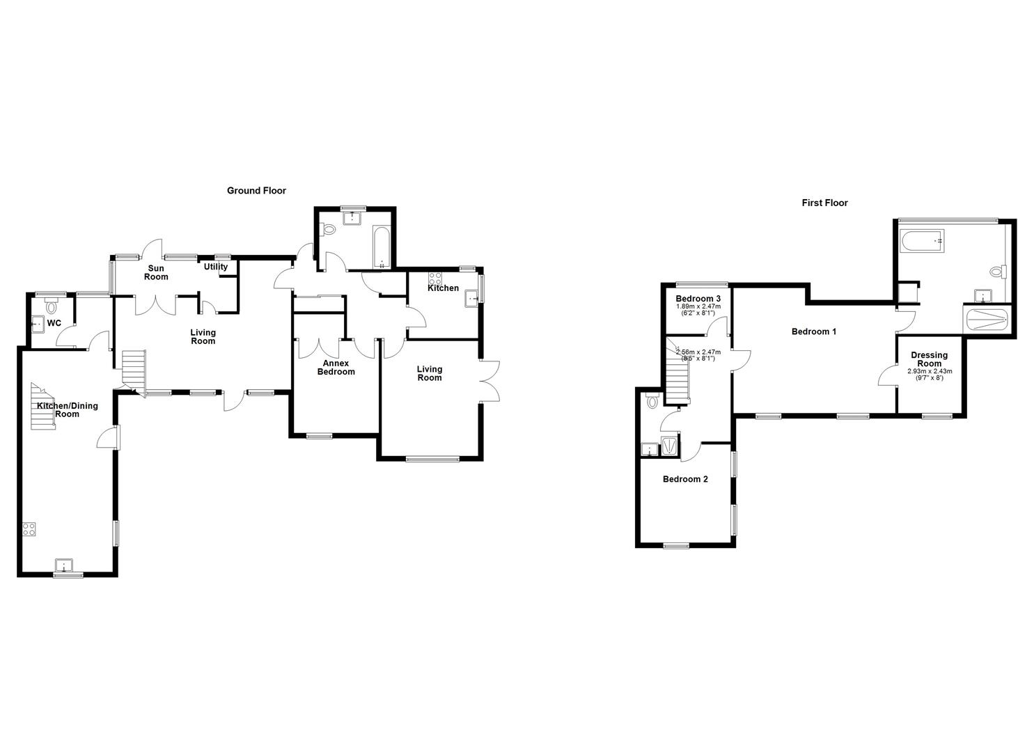 Walton Brook Cottage, Moor Lane, Clevedon floorplan