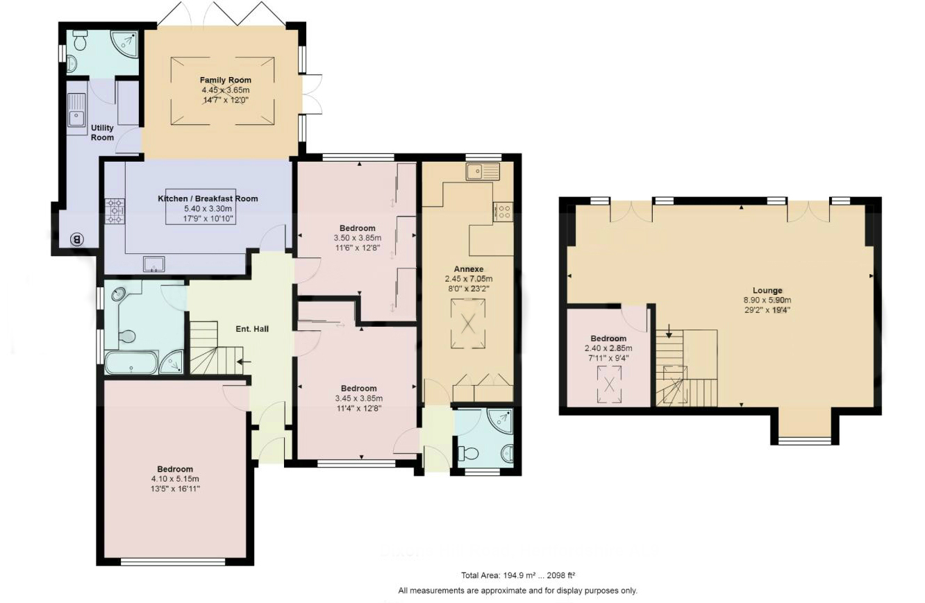 5 Bedrooms Detached house for sale in Dixons Hill Road, North Mymms, Hatfield AL9