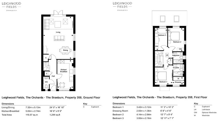 358,, Leighwood Fields, Surrey floorplan