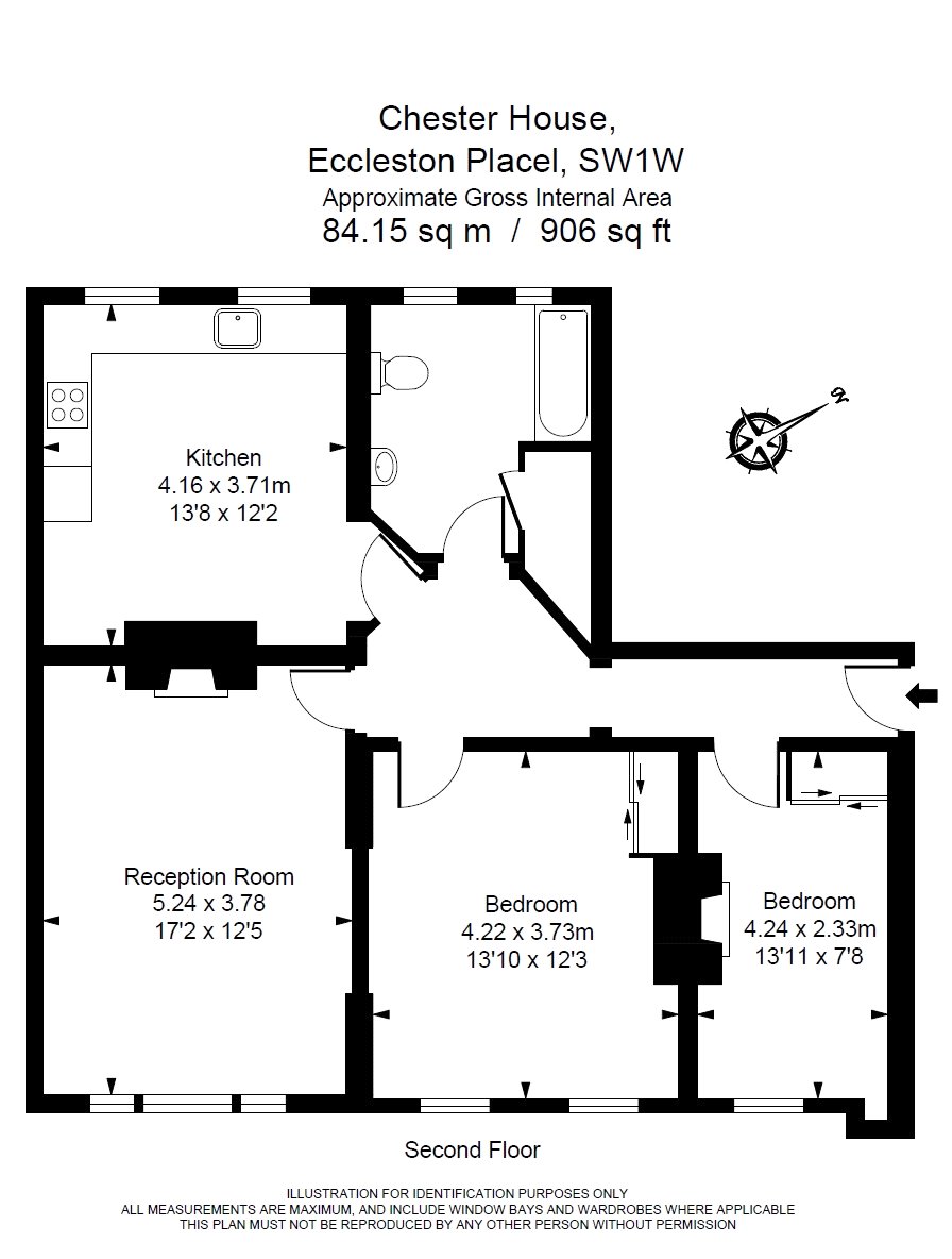 2 Bedrooms Flat to rent in Lumley Flats, Holbein Place, London SW1W