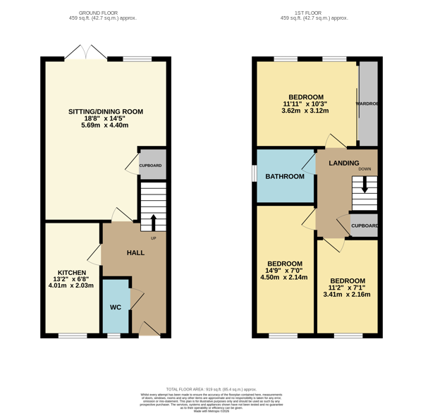 5, Hamilton Close, Buckingham floorplan